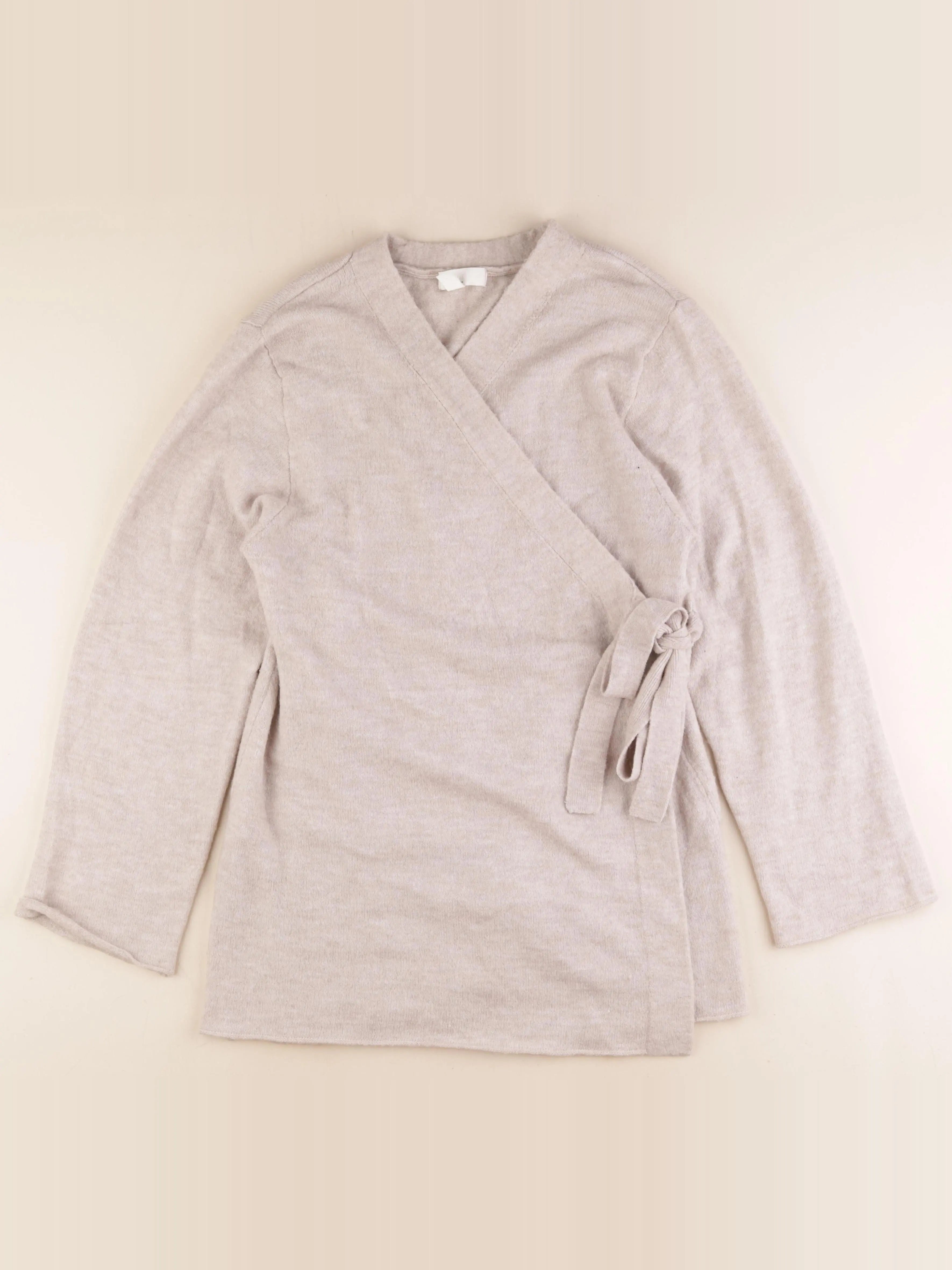 H&M - gilet grossesse beige - l