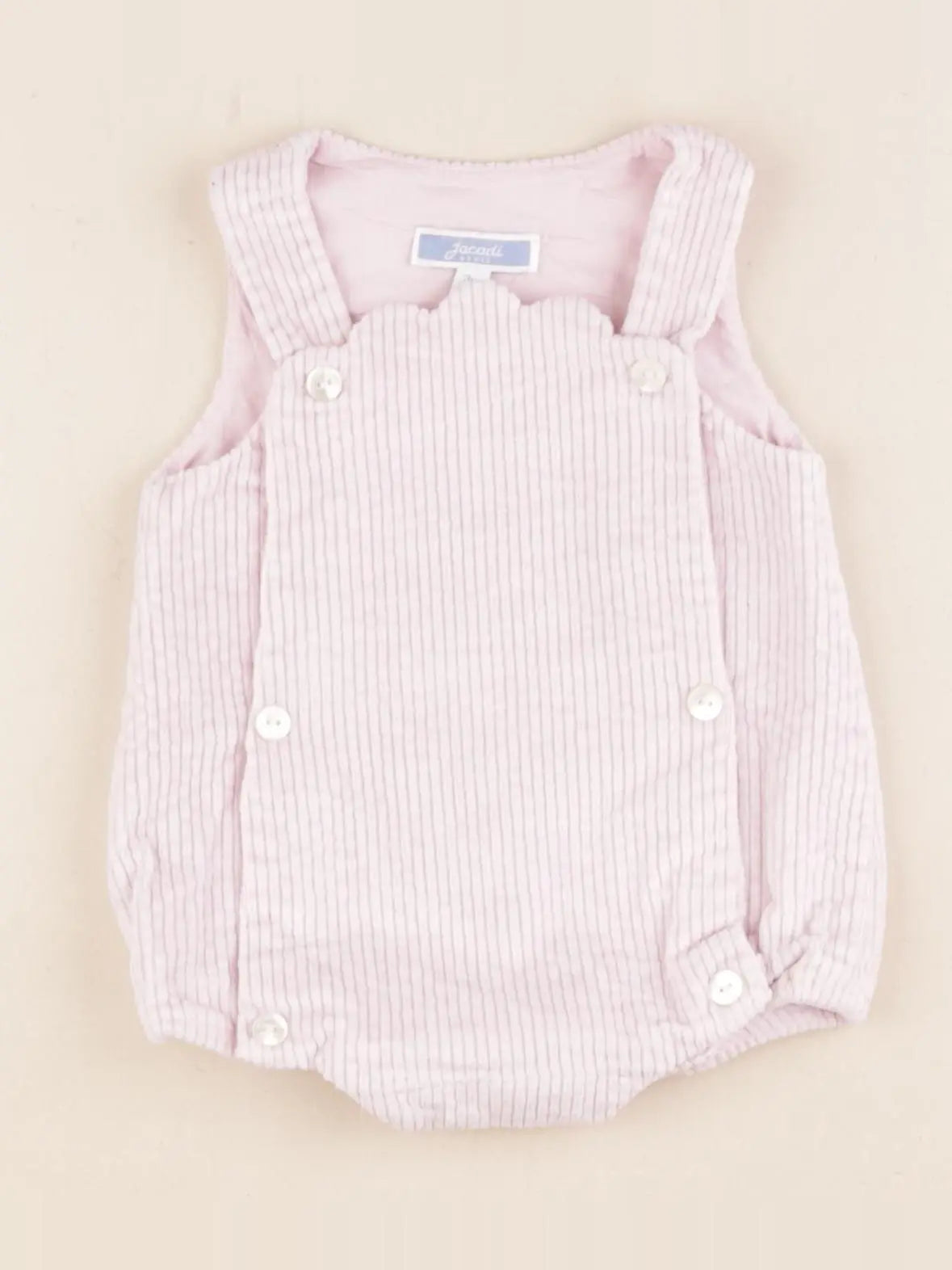 Jacadi - salopette rose - 3 mois