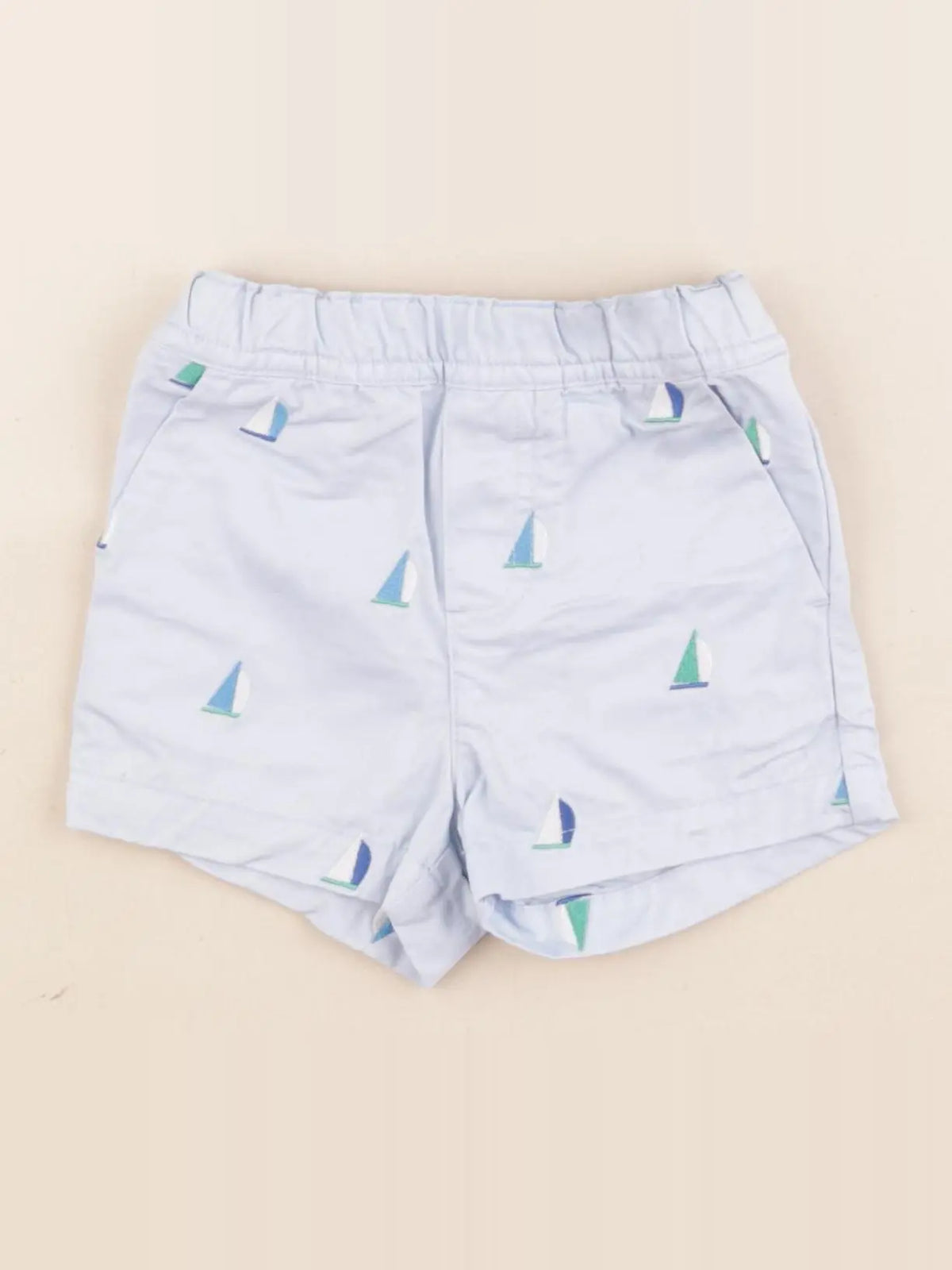 Jacadi - short bleu - 6 mois