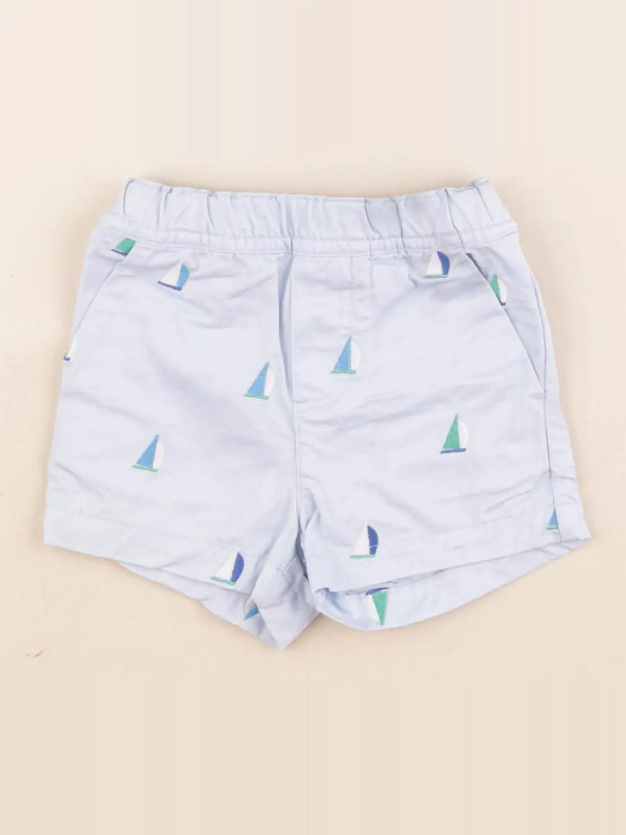 Jacadi - short bleu - 6 mois