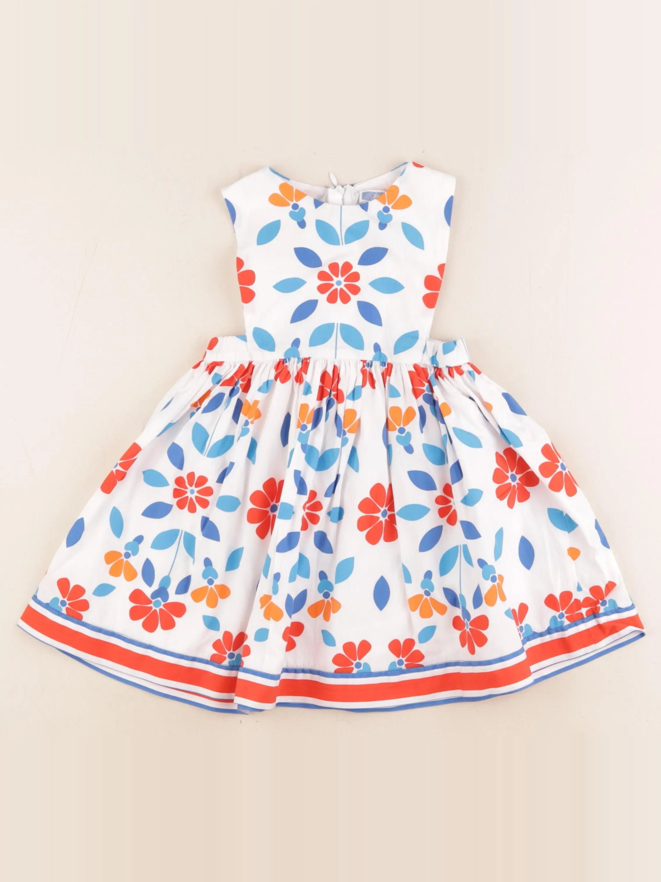 Jacadi - robe blanc, multicolore - 36 mois