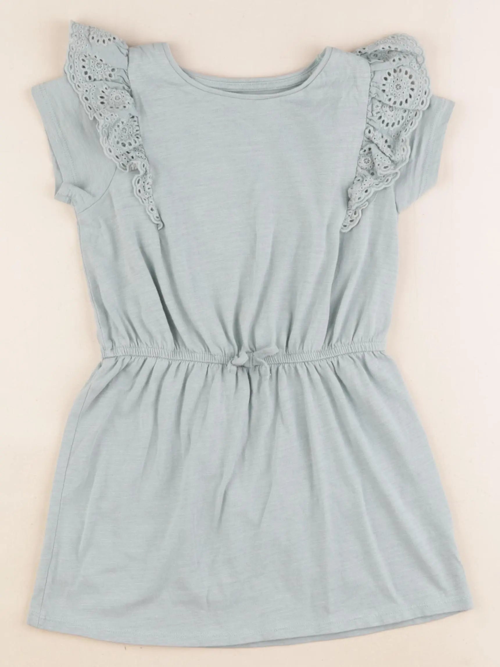 Vertbaudet - robe vert - 5 ans