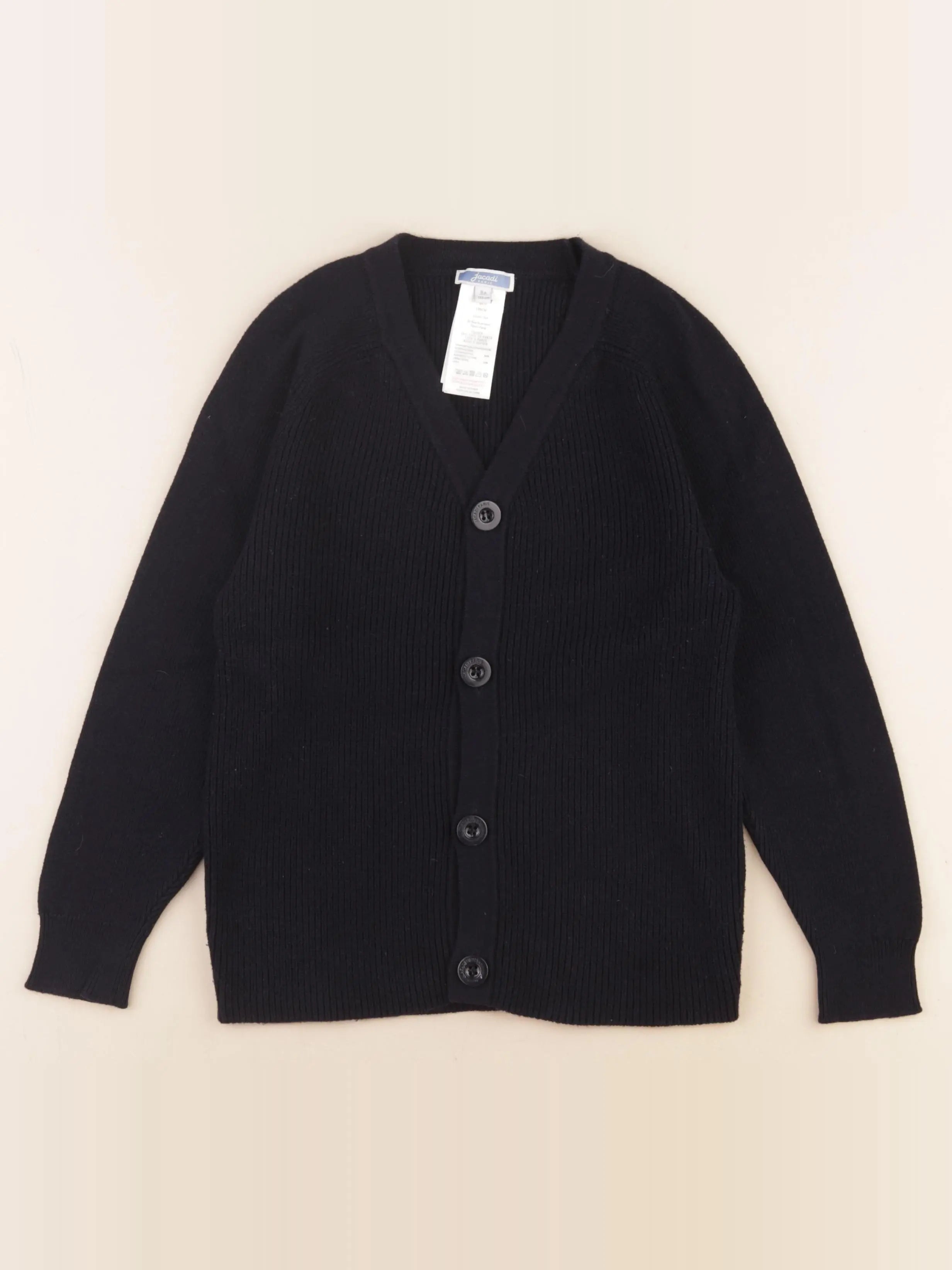 Jacadi - gilet bleu - 8 ans