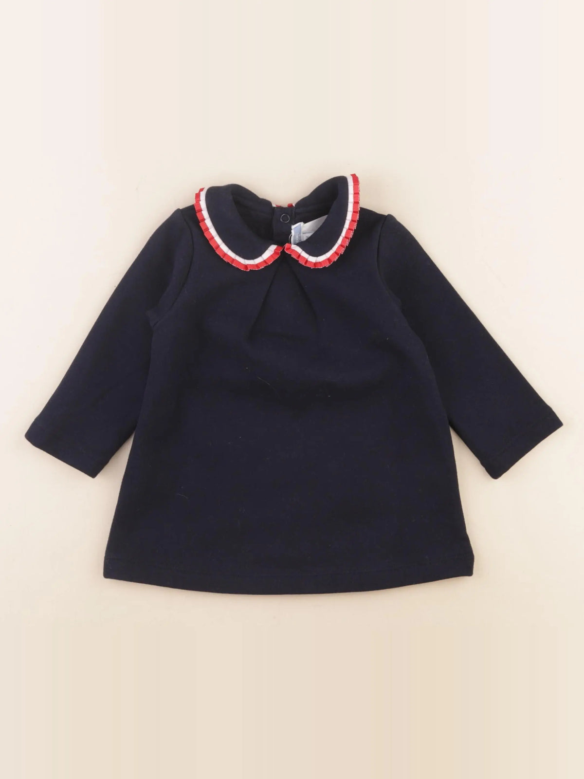 Jacadi - robe bleu - 12 mois