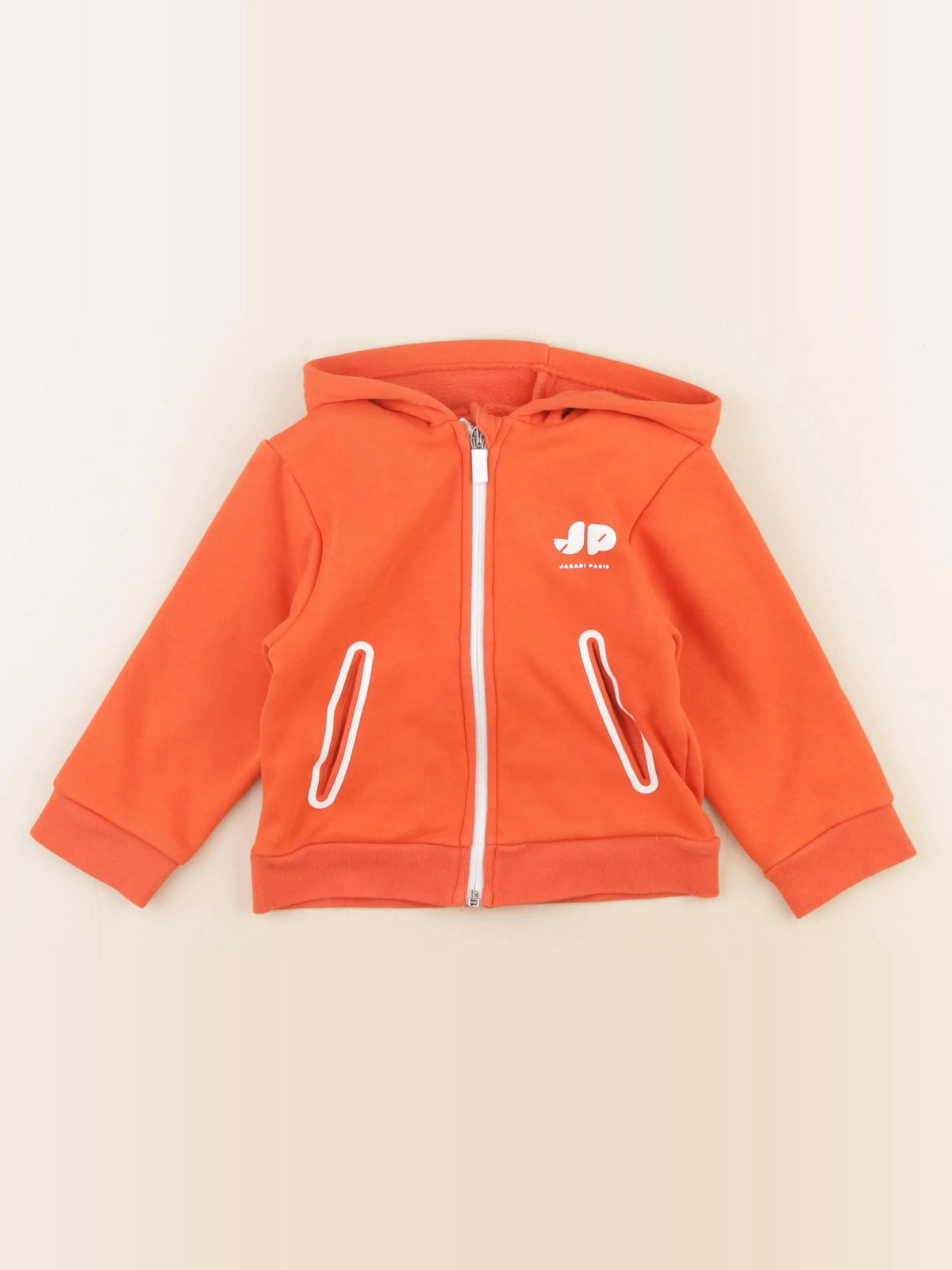 Jacadi - sweat orange - 36 mois