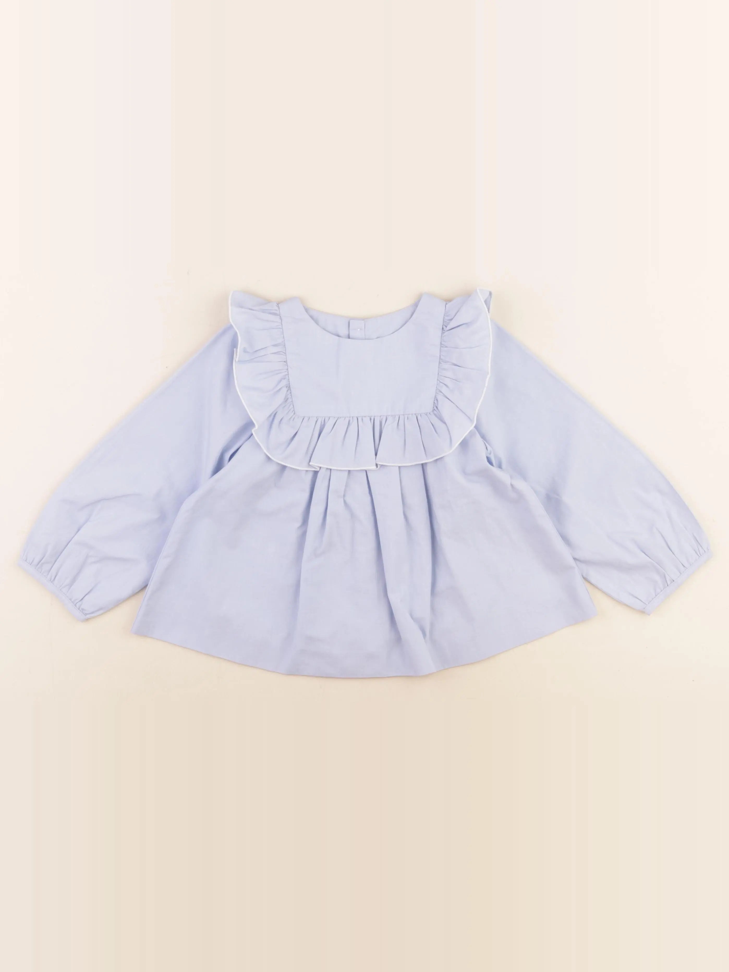 Jacadi - blouse bleu - 36 mois