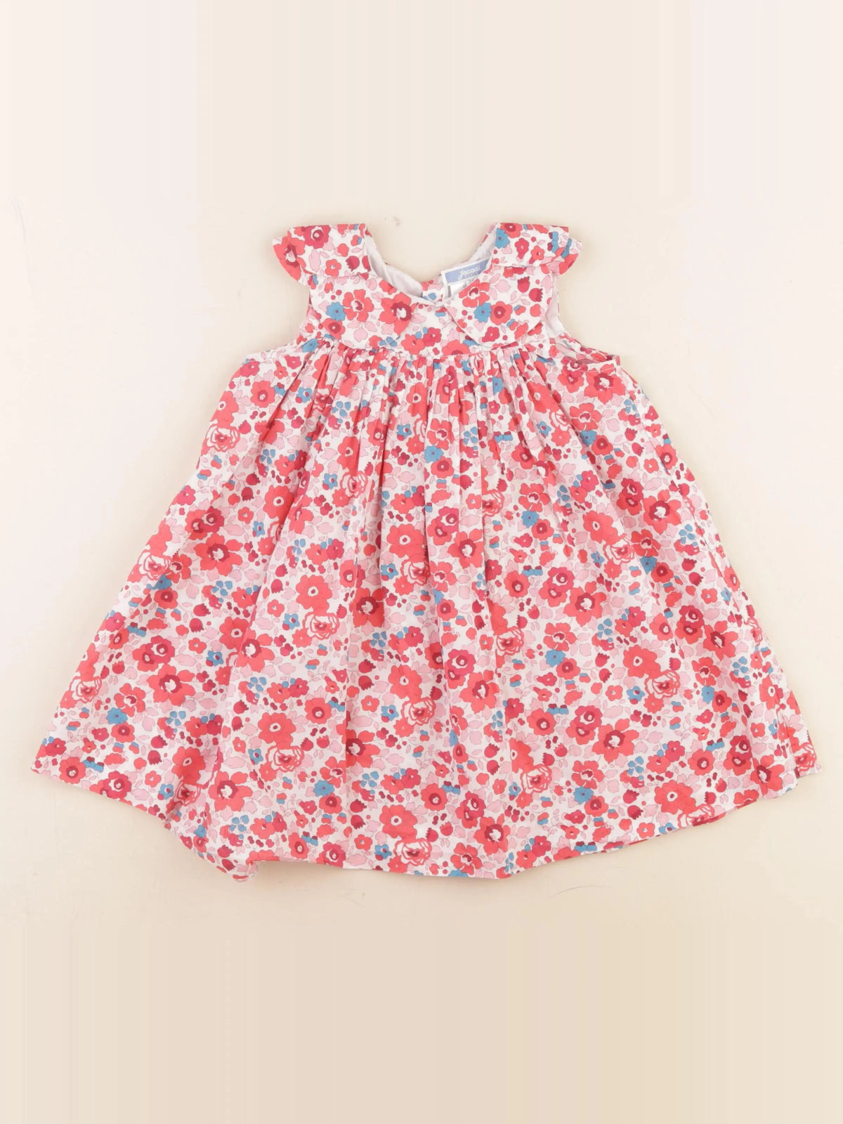 Jacadi - robe liberty multicolore - 24 mois