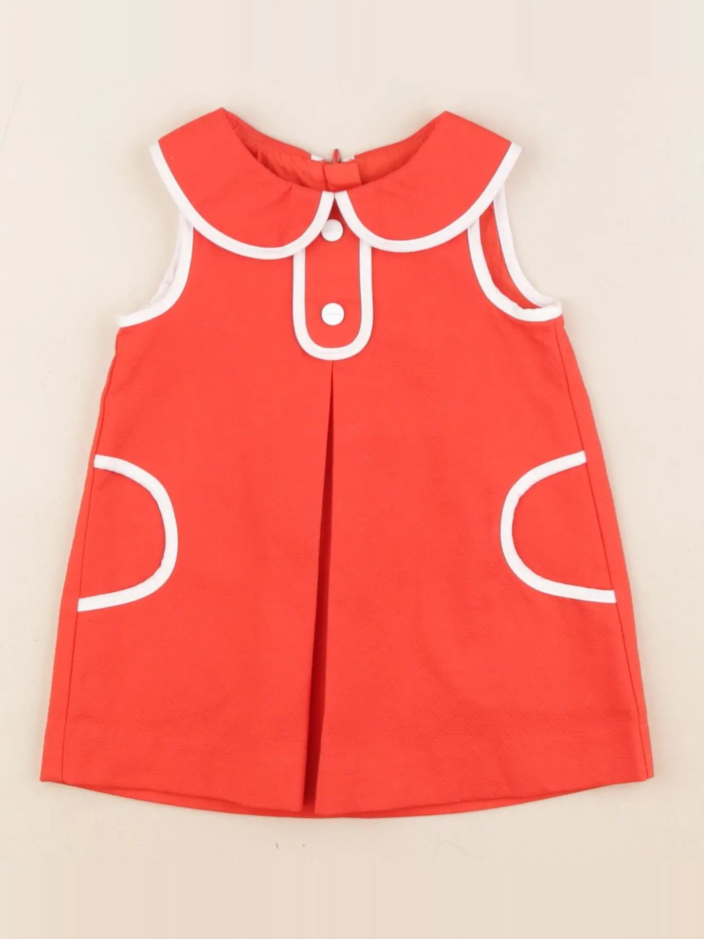 Jacadi - robe rouge - 6 mois