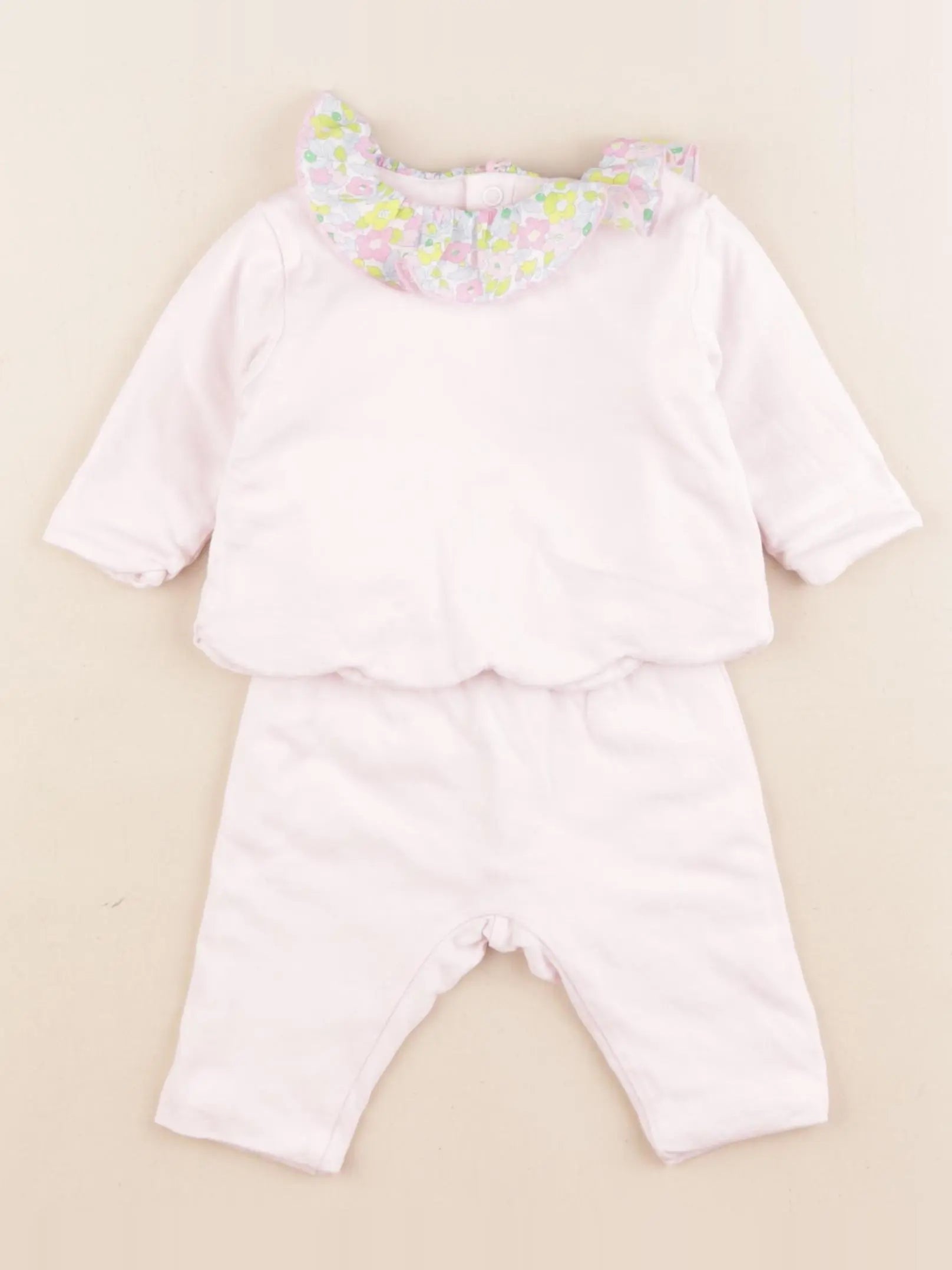 Jacadi - ensemble liberty rose - 3 mois