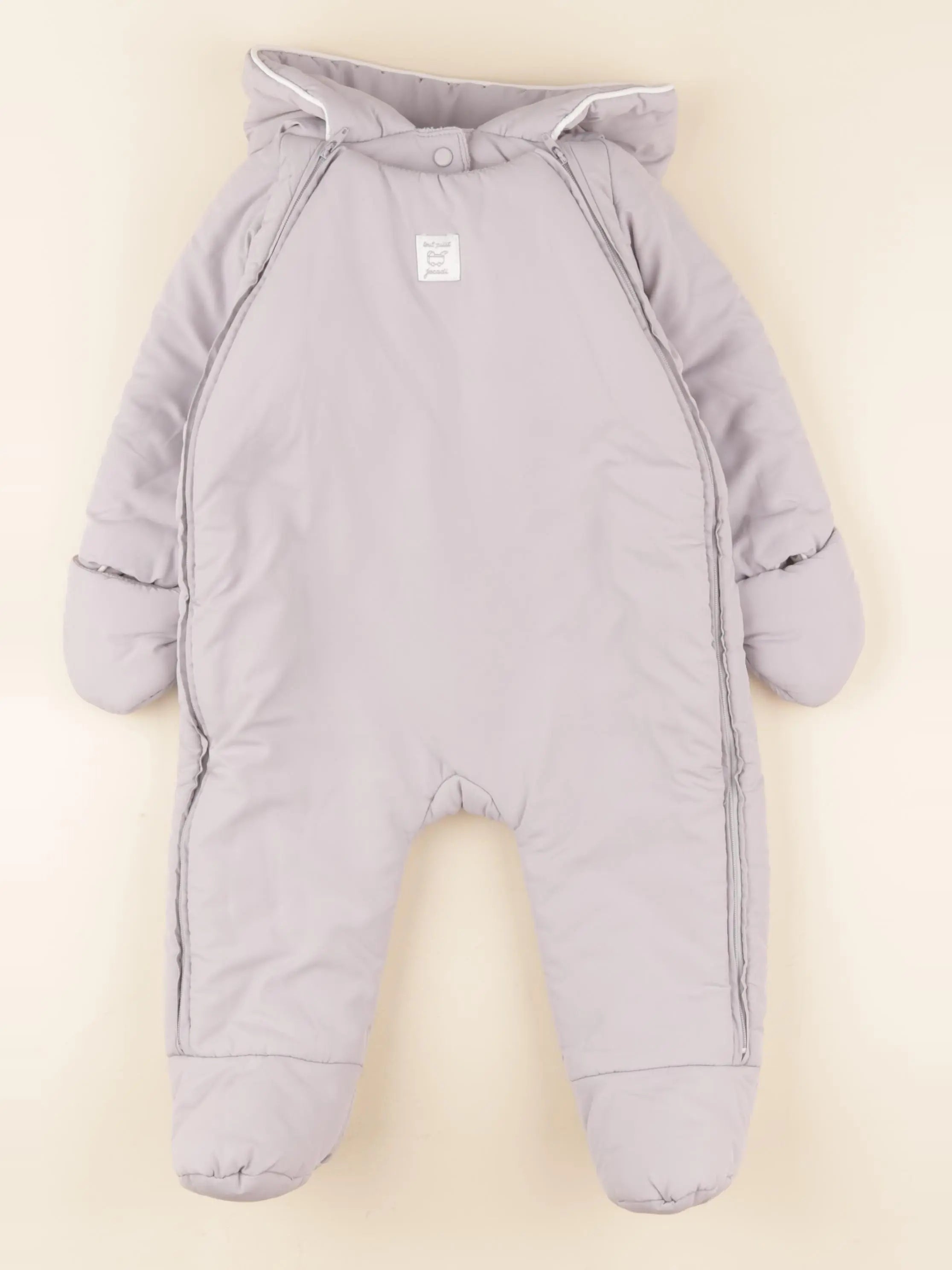Jacadi - combi-pilote gris - 3 mois