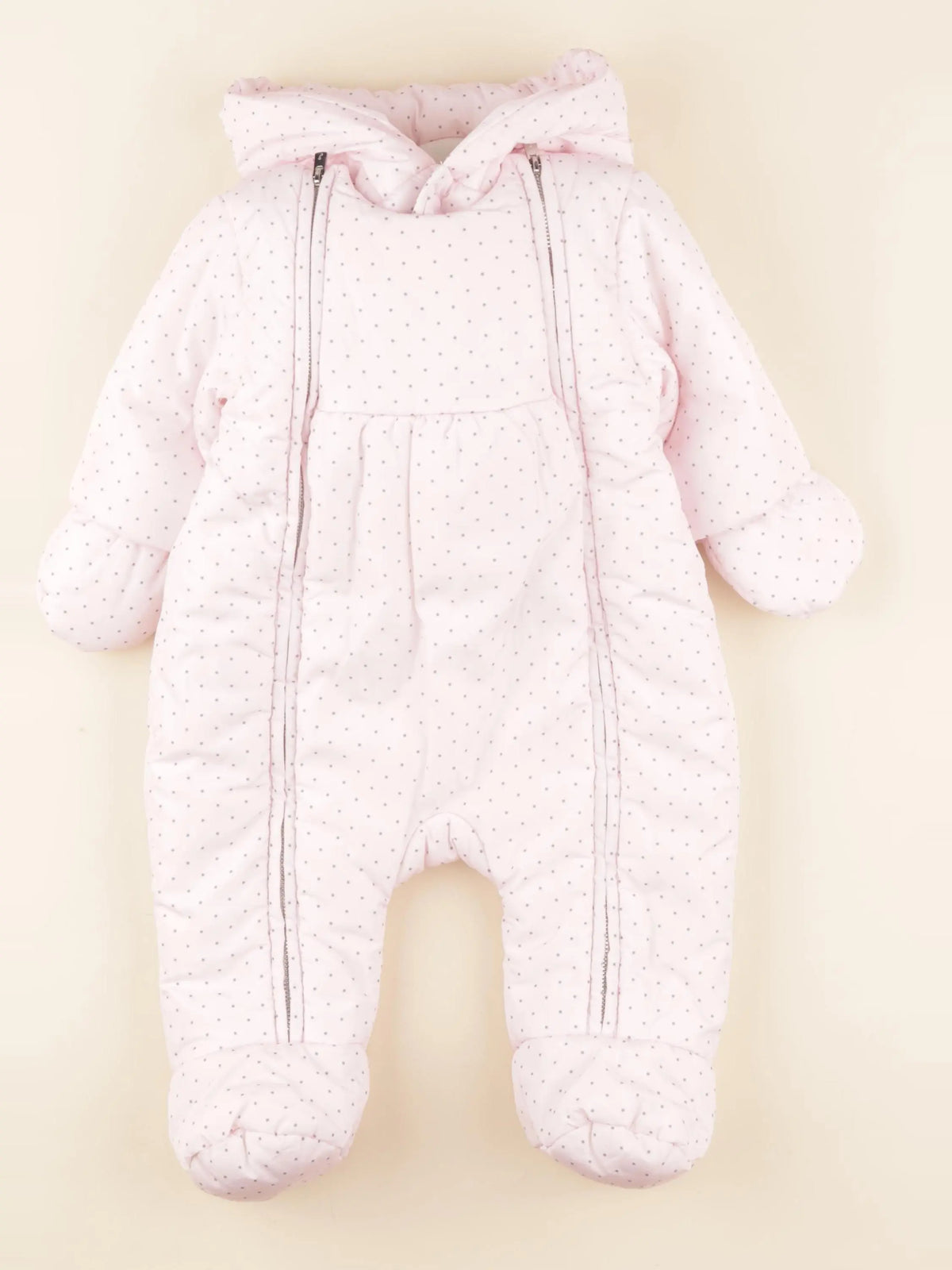 Jacadi - combi-pilote rose - 6 mois