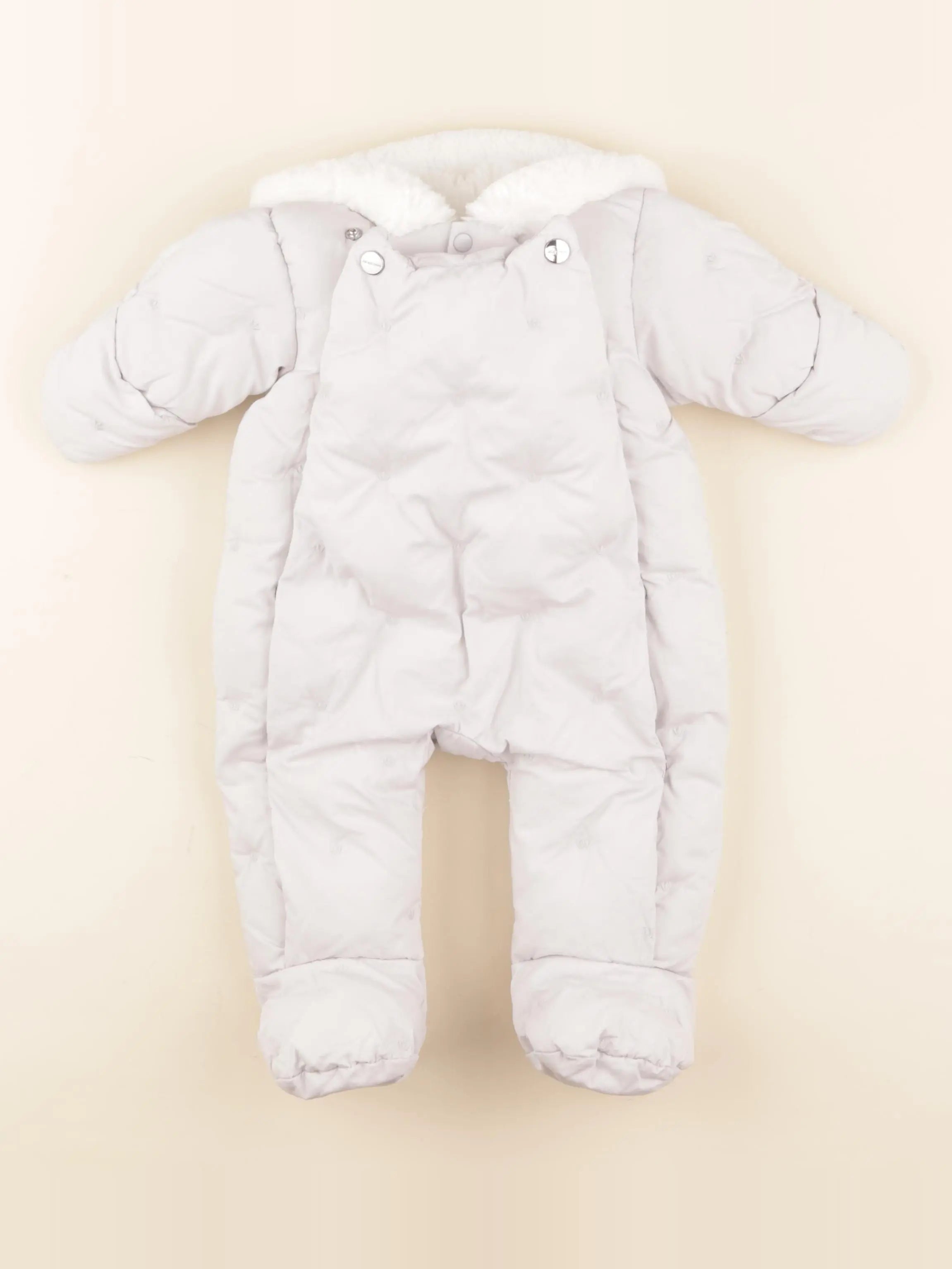 Jacadi - combi-pilote gris - 3 mois