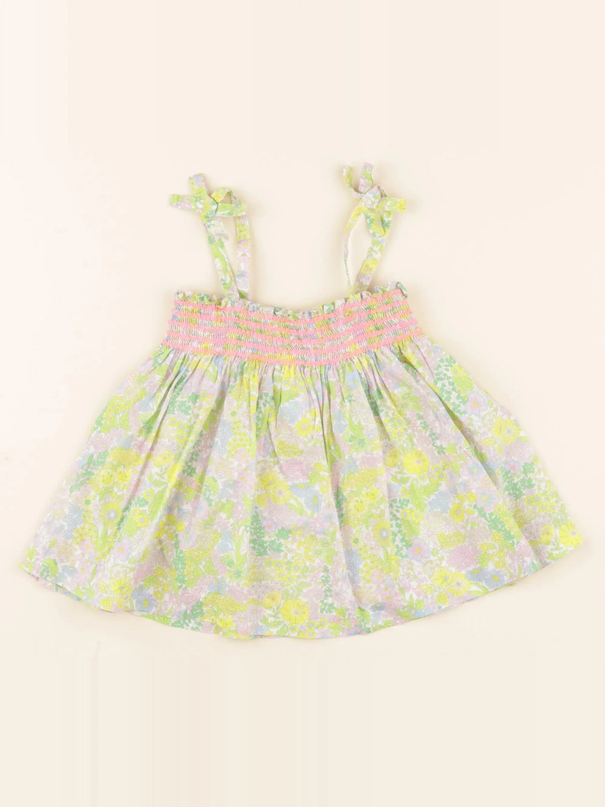 Jacadi - blouse liberty multicolore - 4 ans