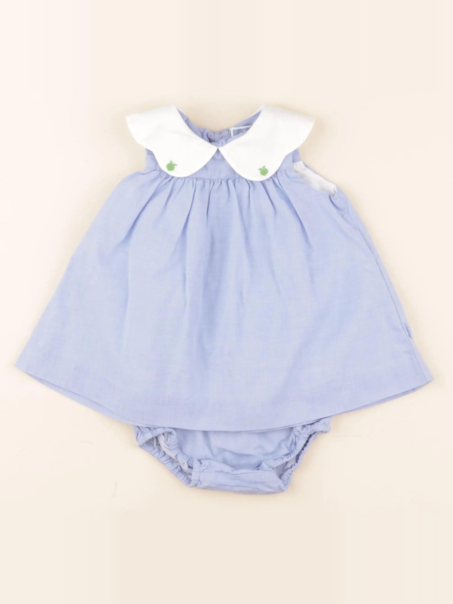 Jacadi - robe bleu - 6 mois