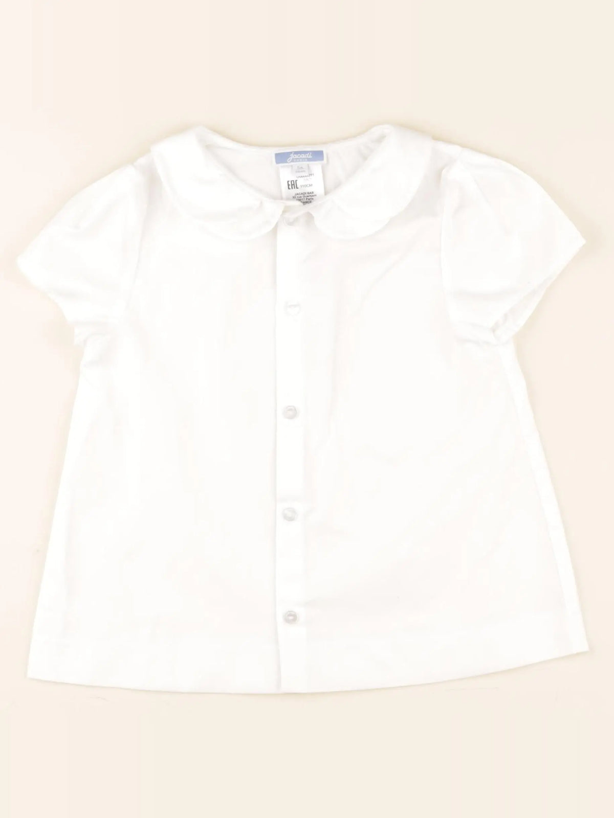 Jacadi - blouse blanc - 5 ans