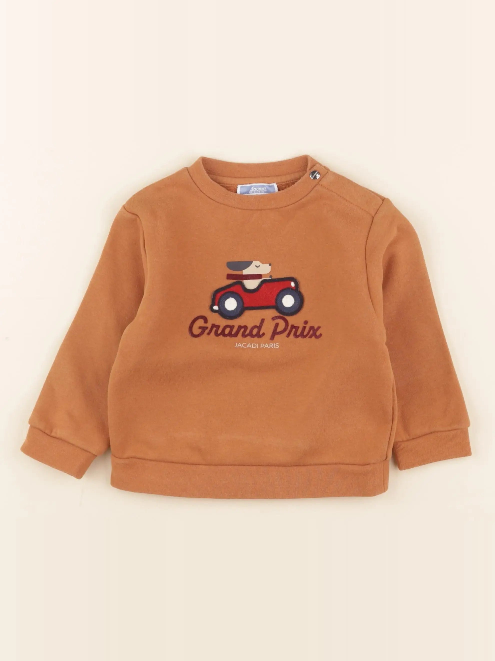 Jacadi - sweat marron - 18 mois