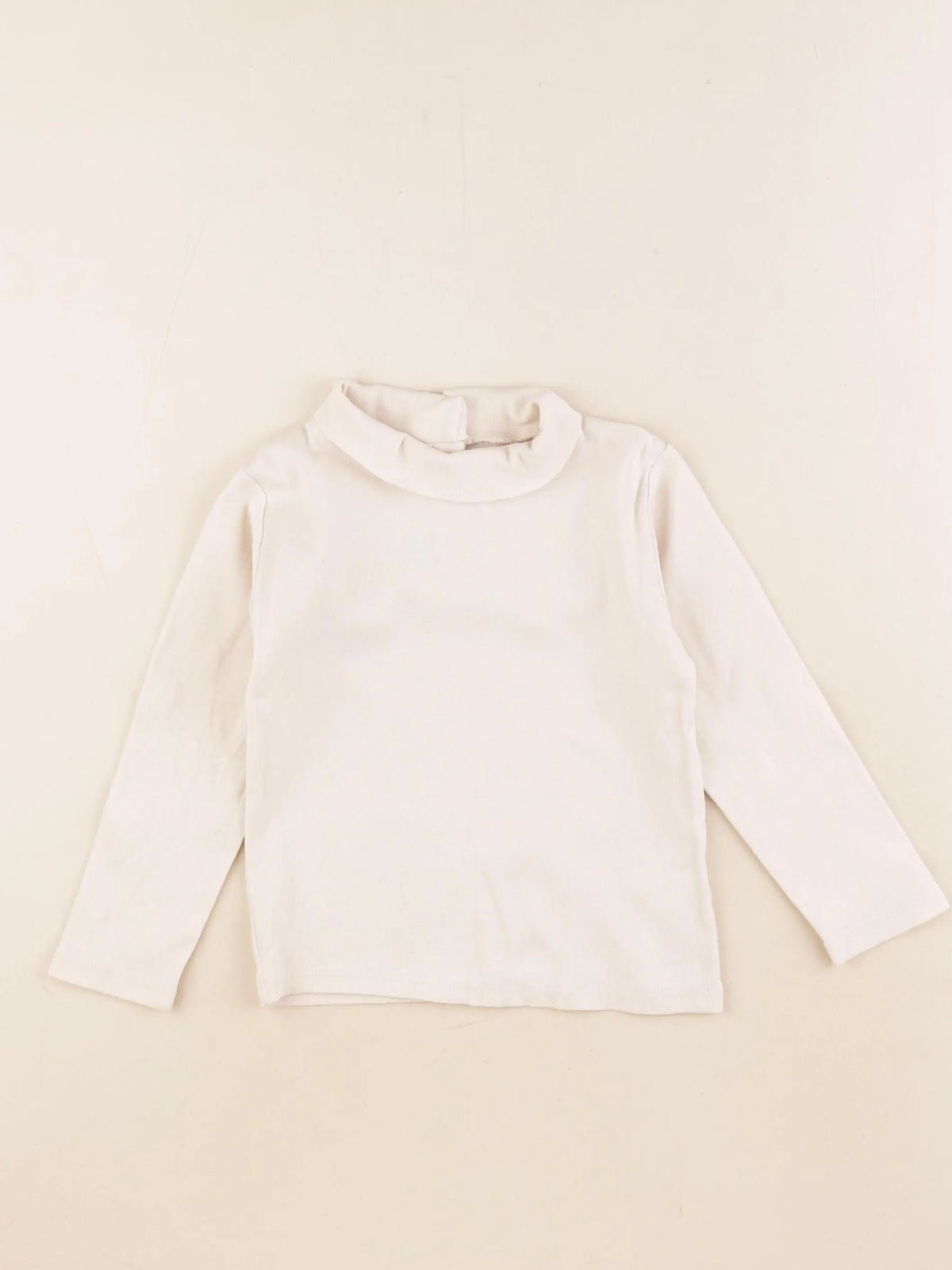 Vertbaudet - sous-pull beige - 3 ans
