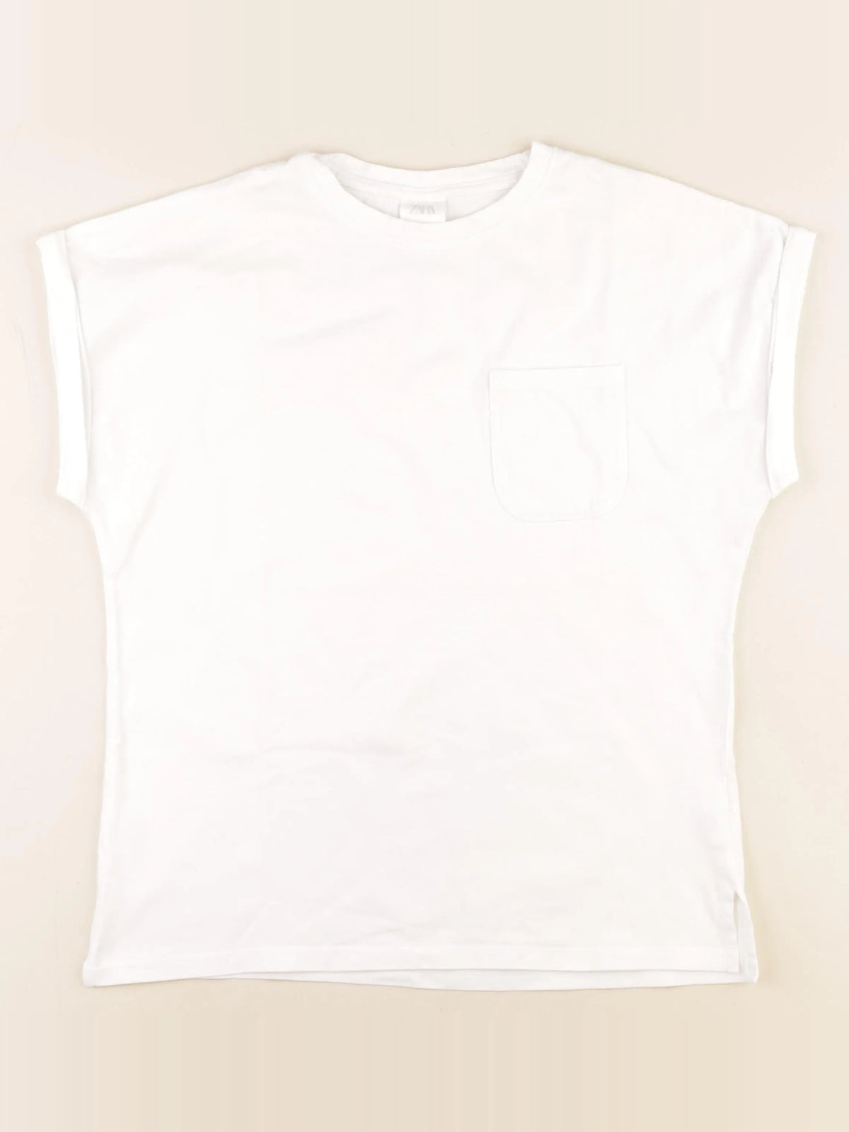 Zara - tee-shirt blanc - 9/10 ans