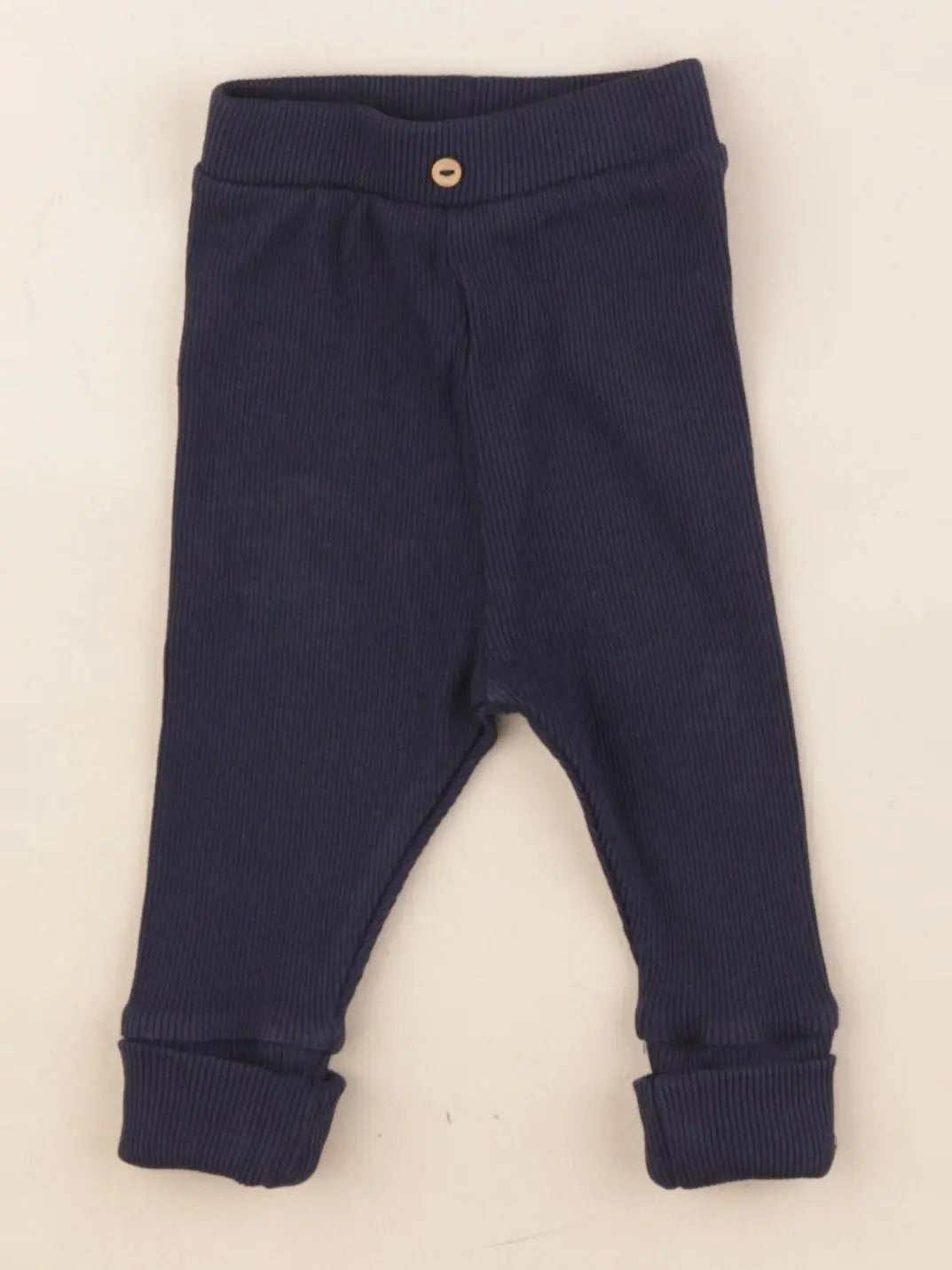 Vertbaudet - legging bleu - 3 mois