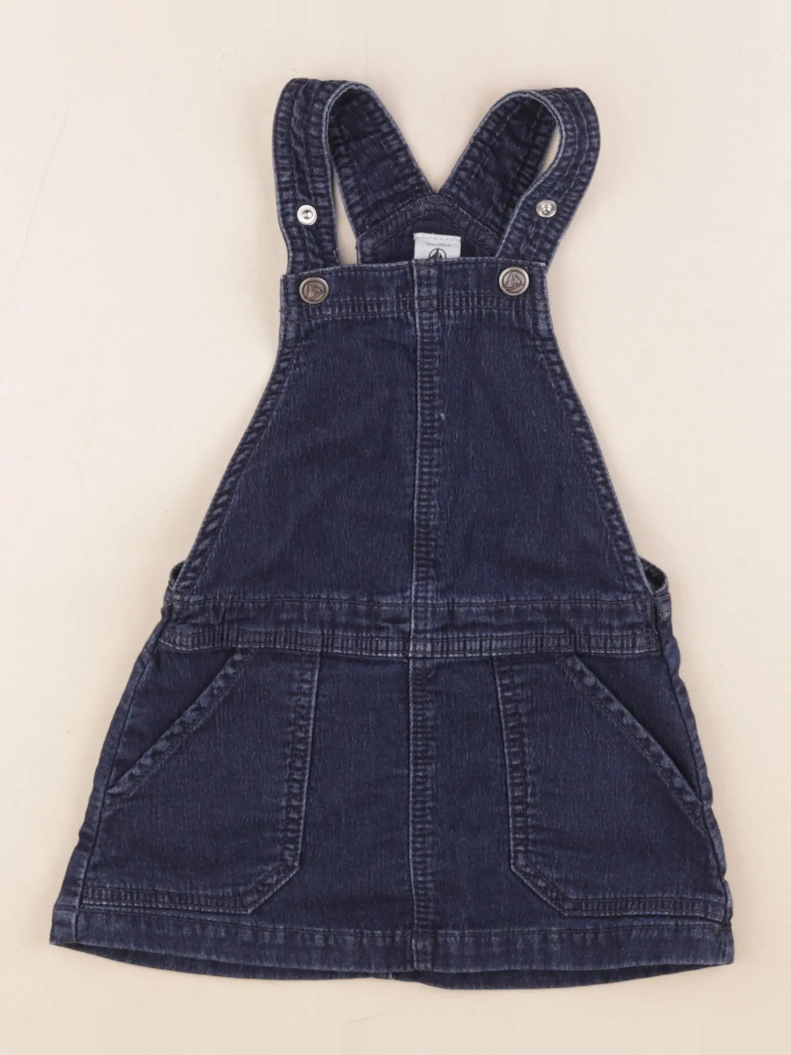 Petit Bateau - robe bleu - 3 ans