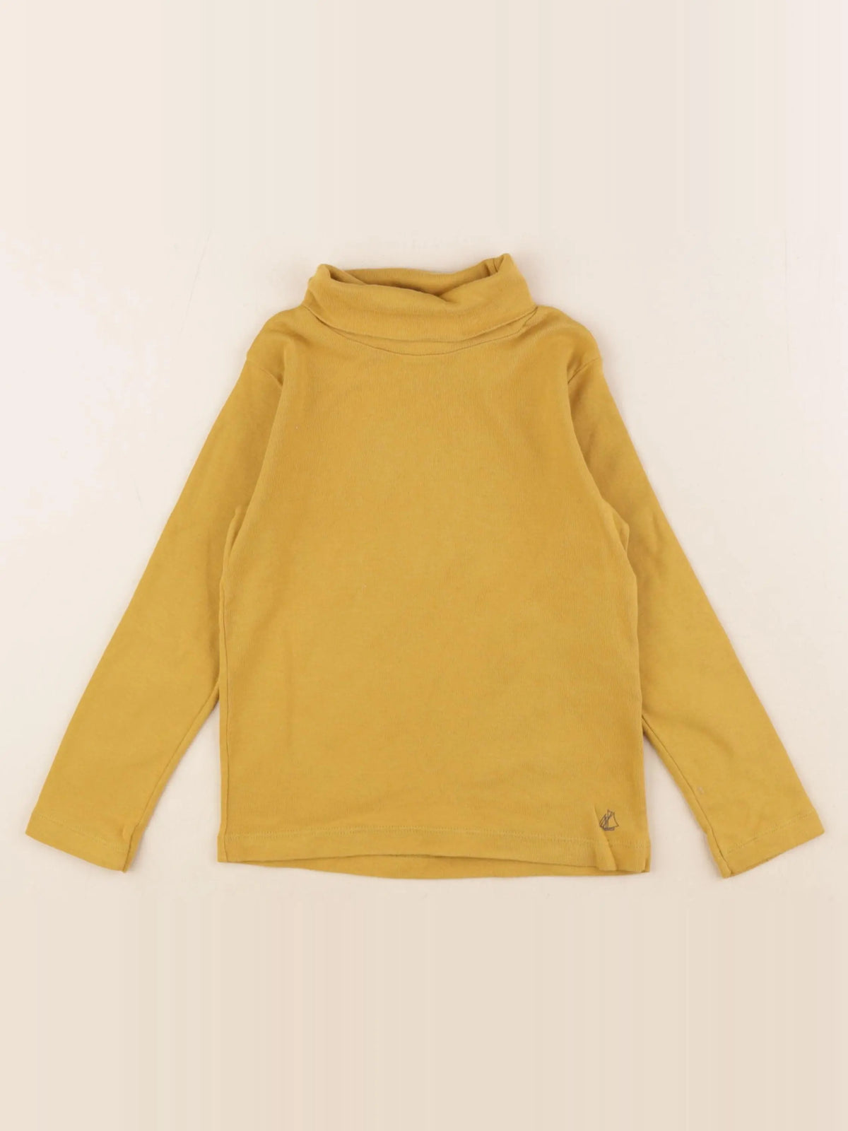 Petit Bateau - sous-pull jaune - 5 ans