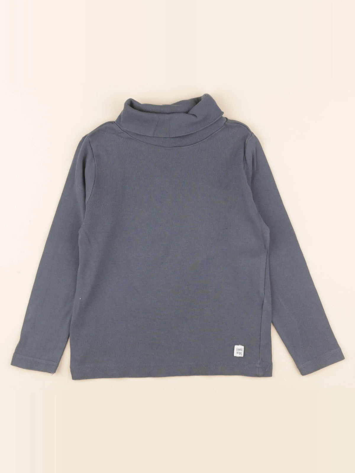 Vertbaudet - sous-pull bleu - 4 ans