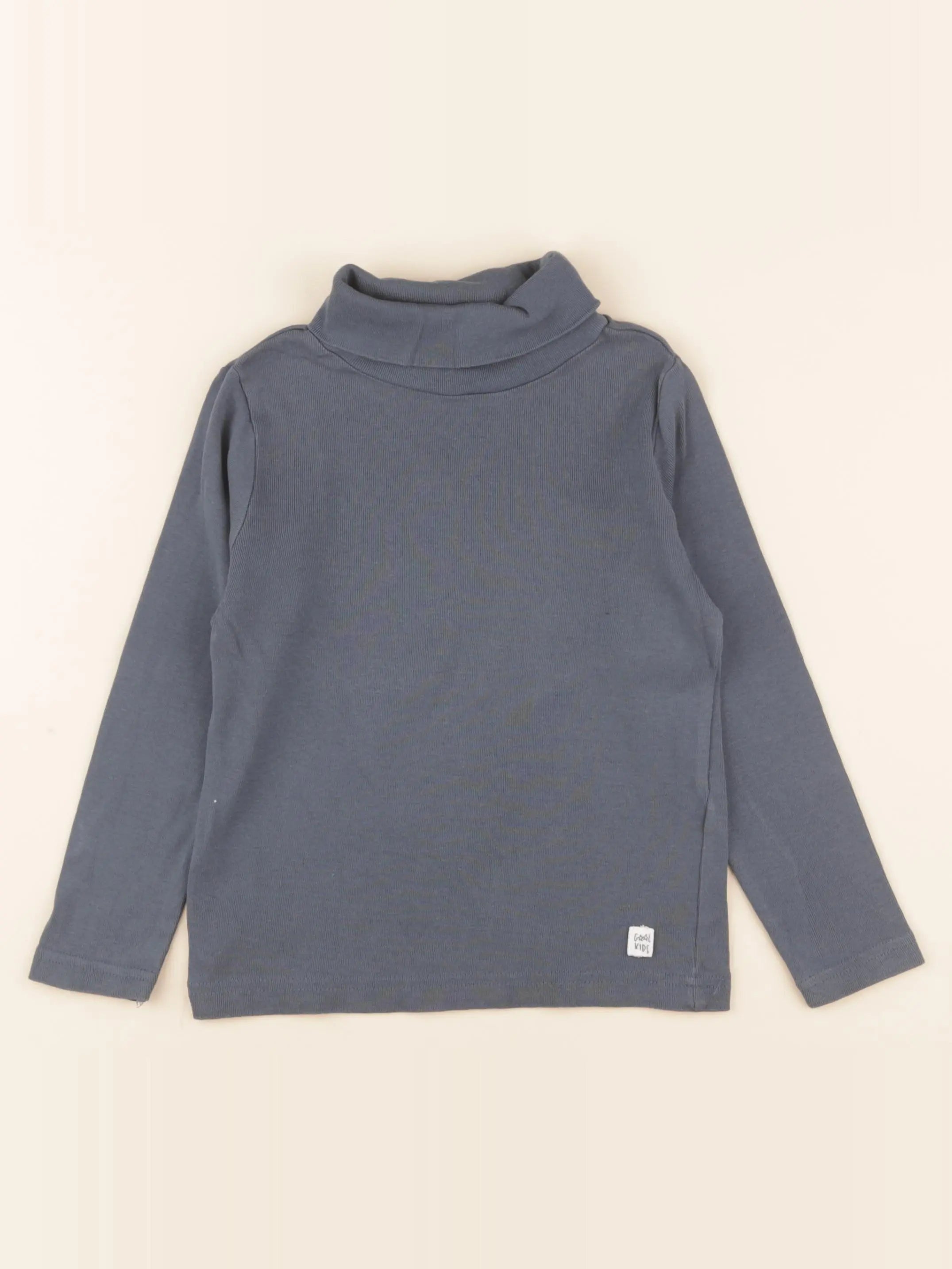 Vertbaudet - sous-pull bleu - 4 ans