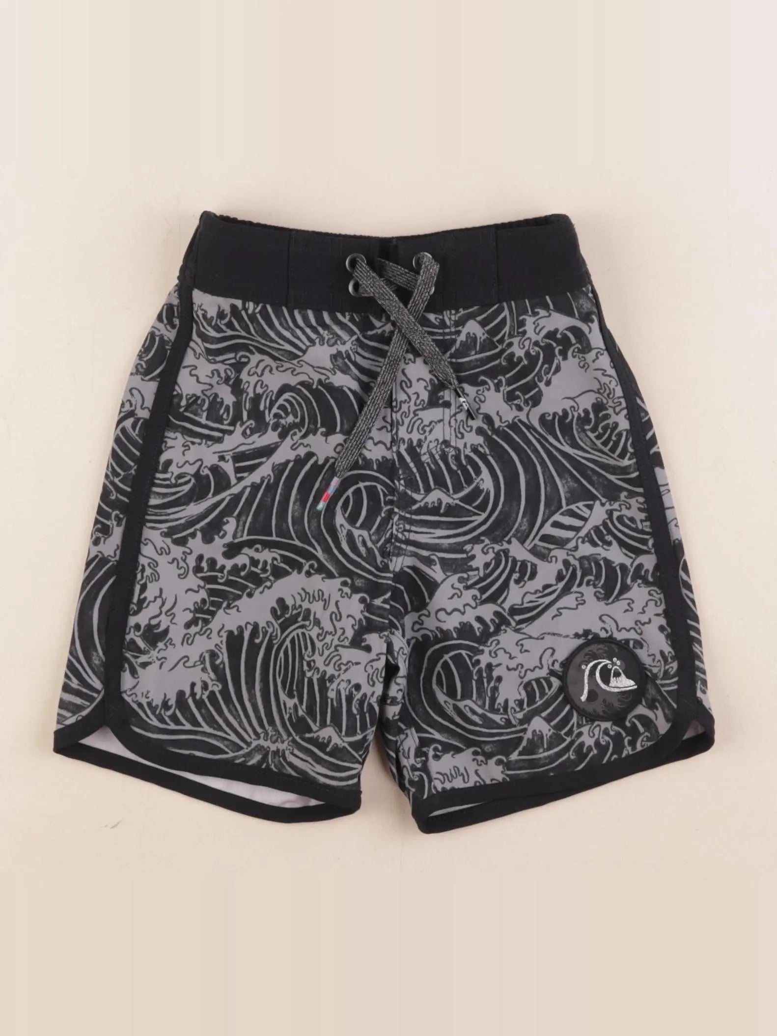 Quiksilver - maillot de bain gris, noir - 2 ans