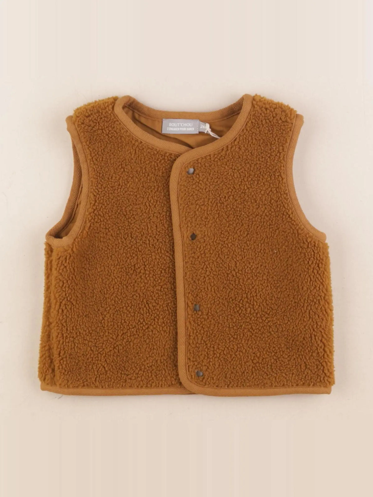 Boutchou - gilet marron - 24 mois