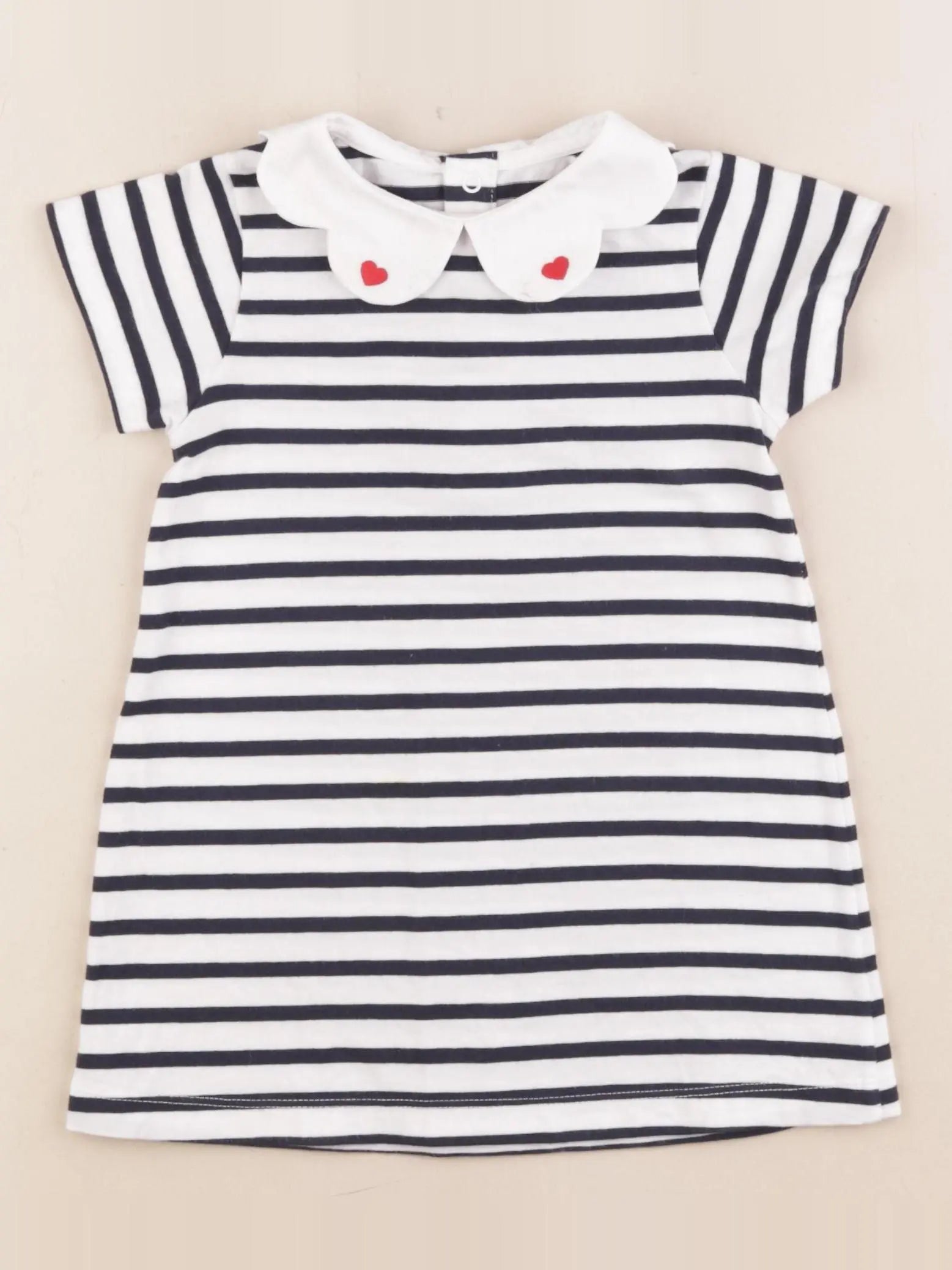 Jacadi - robe bleu, blanc - 24 mois