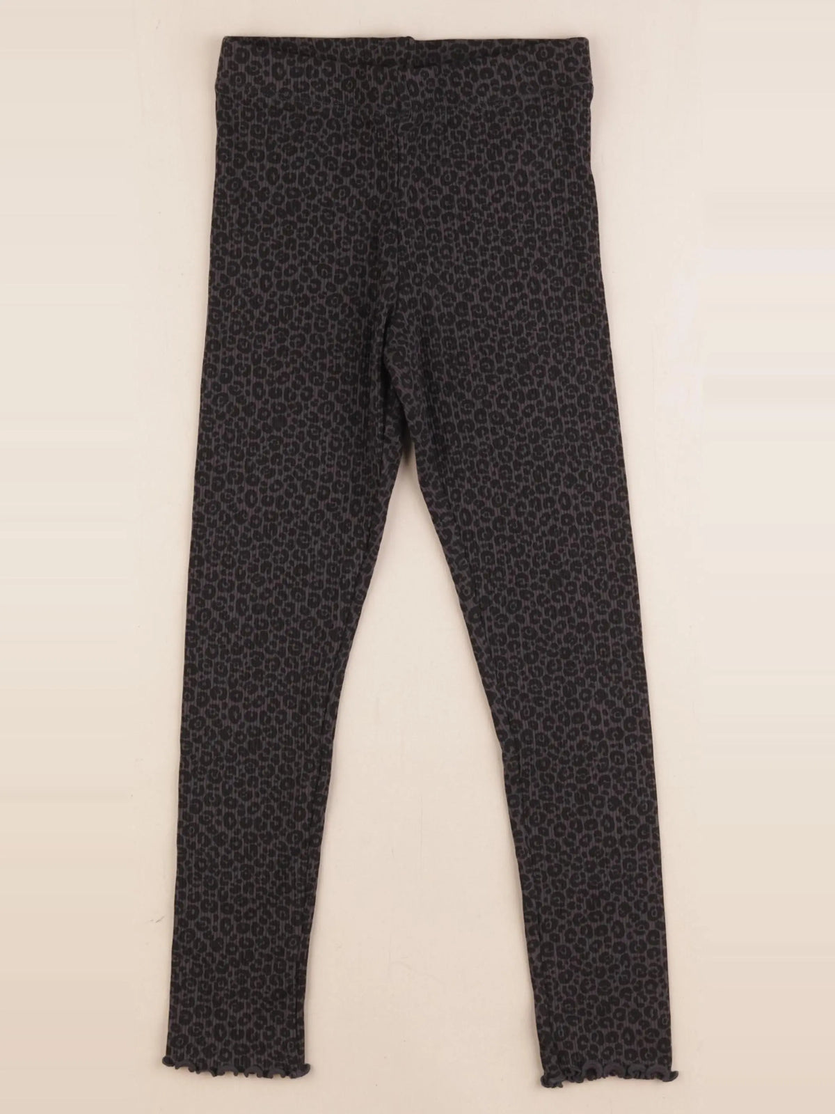 H&M - legging gris, noir - 6/7 ans