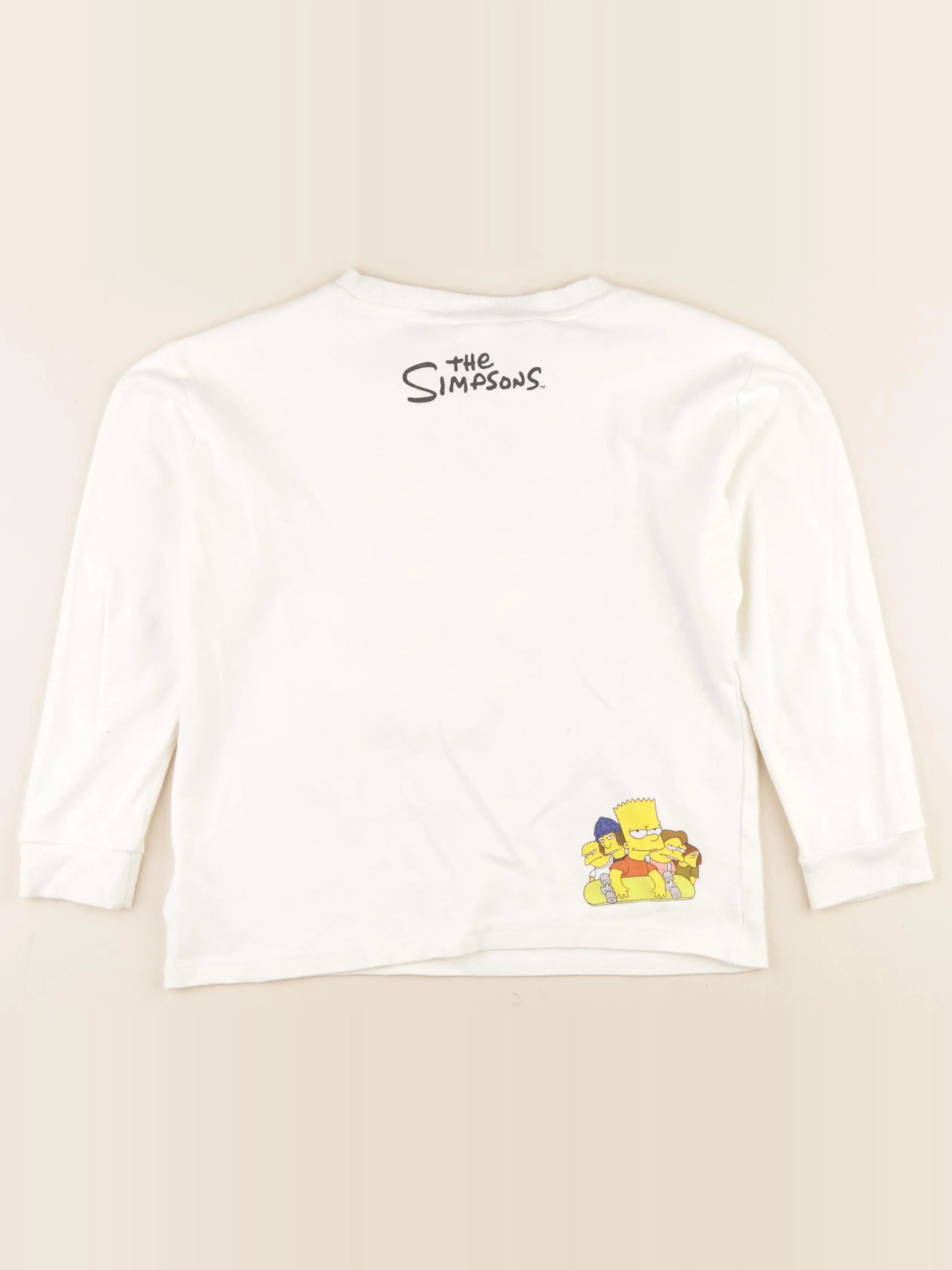 Zara - tee-shirt imprimé au dos beige - 8/9 ans