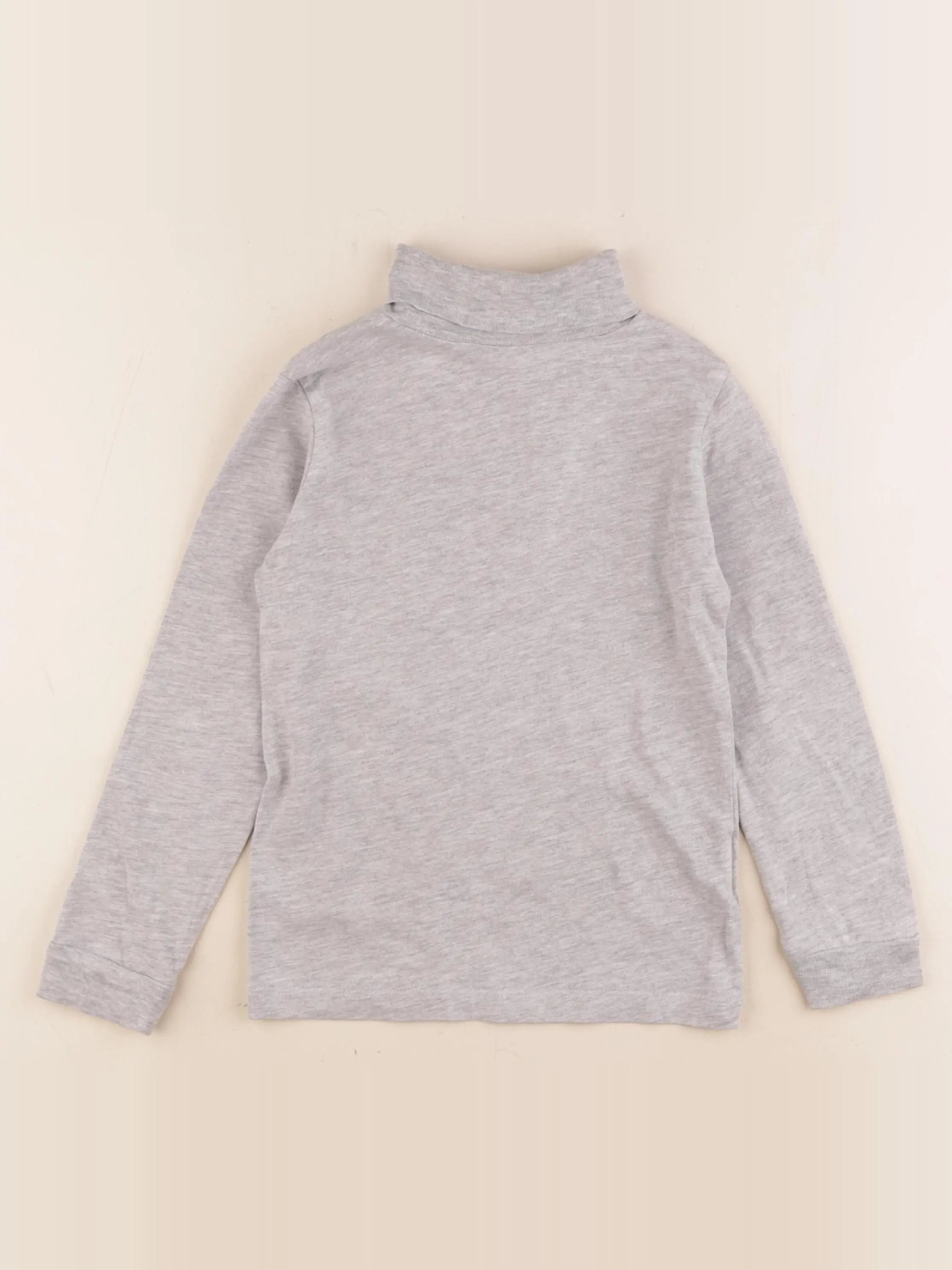 Monoprix - sous-pull gris - 6 ans