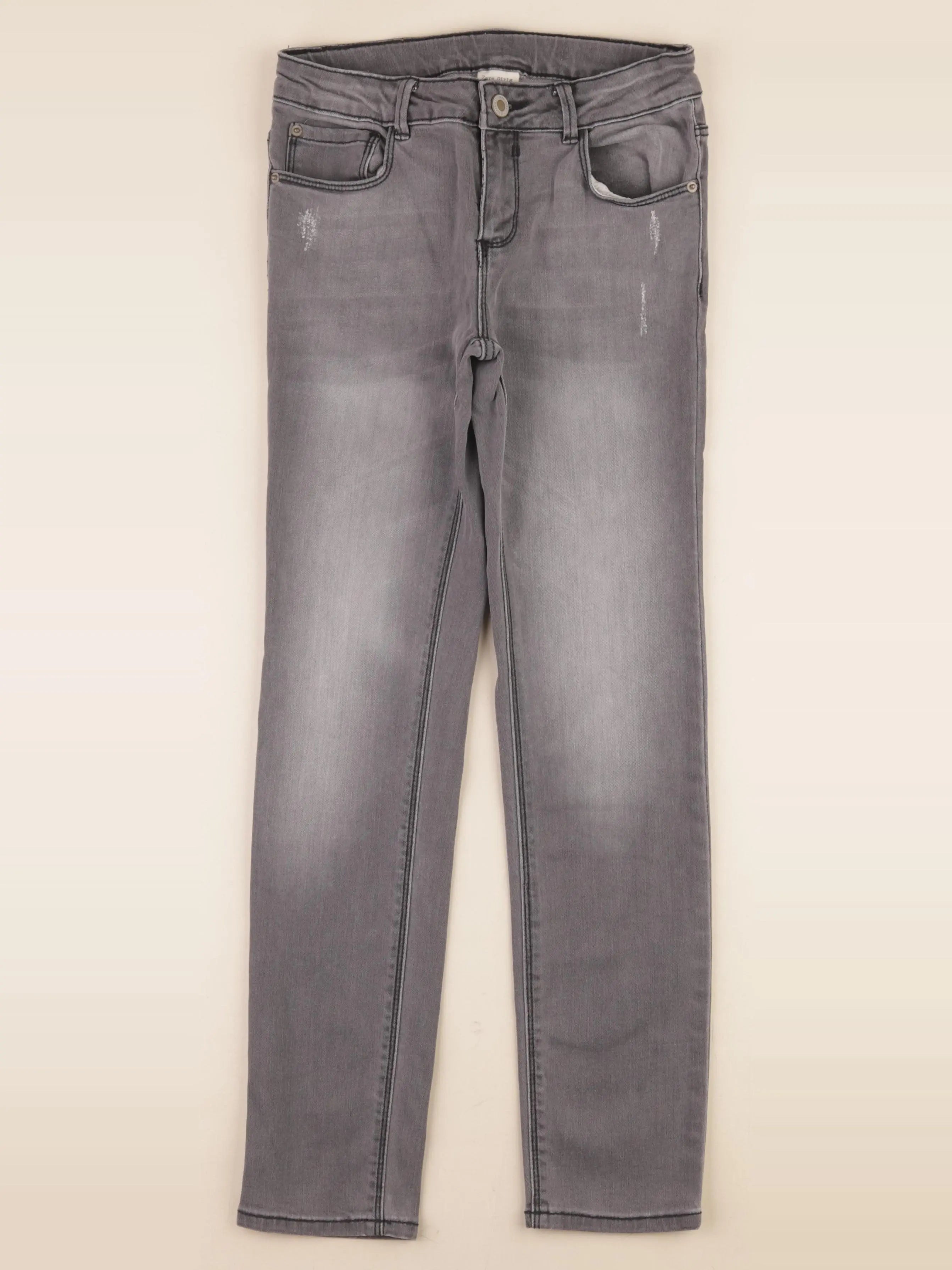 Zara - jean gris - 9/10 ans