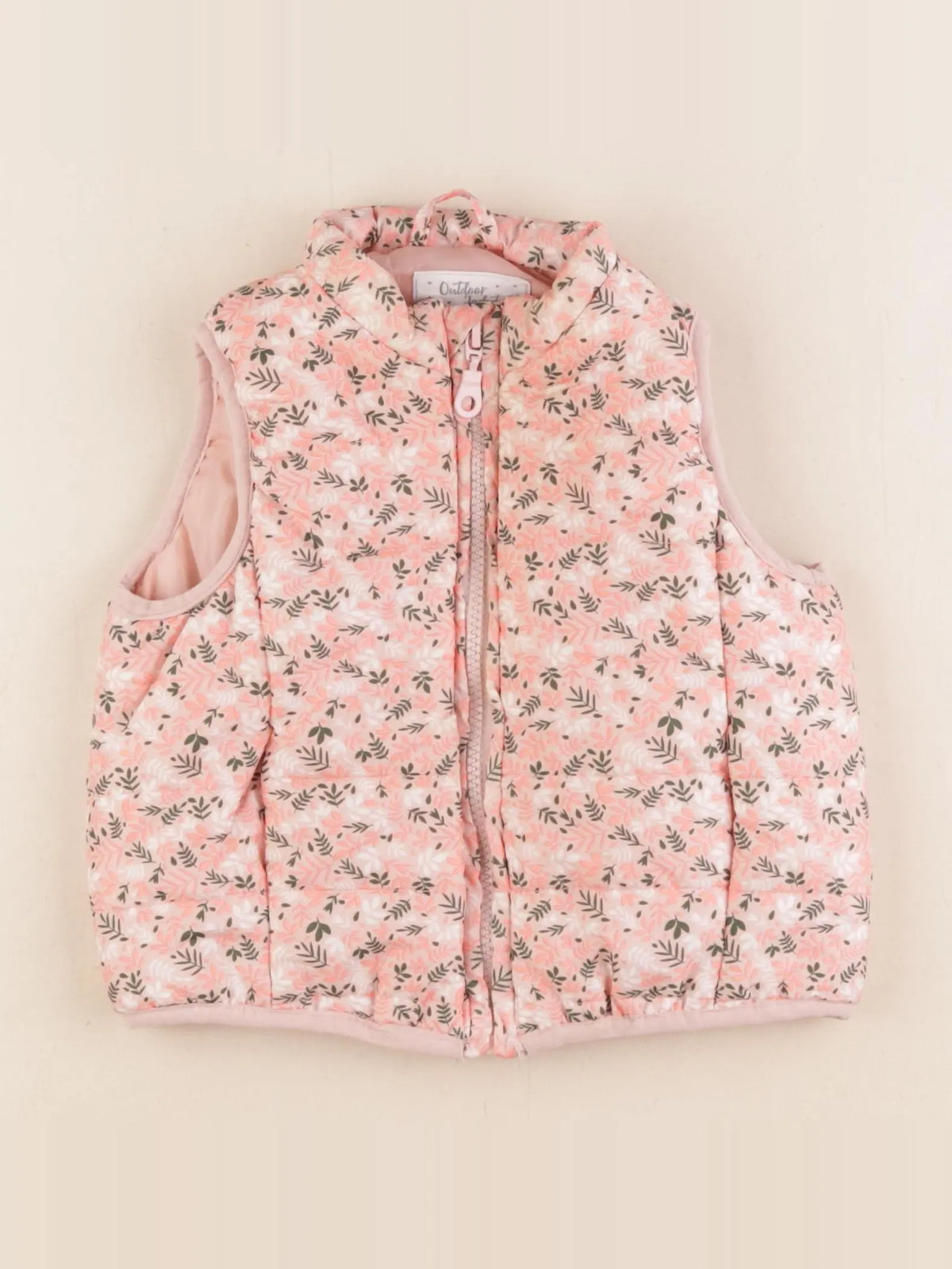 Vertbaudet - doudoune rose - 3 ans