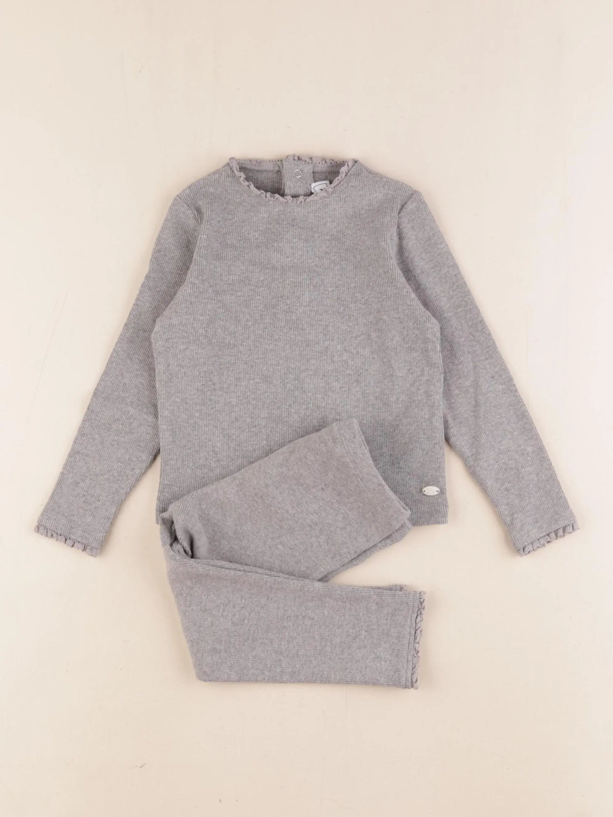 Tartine & Chocolat - pyjama coton gris - 2 ans