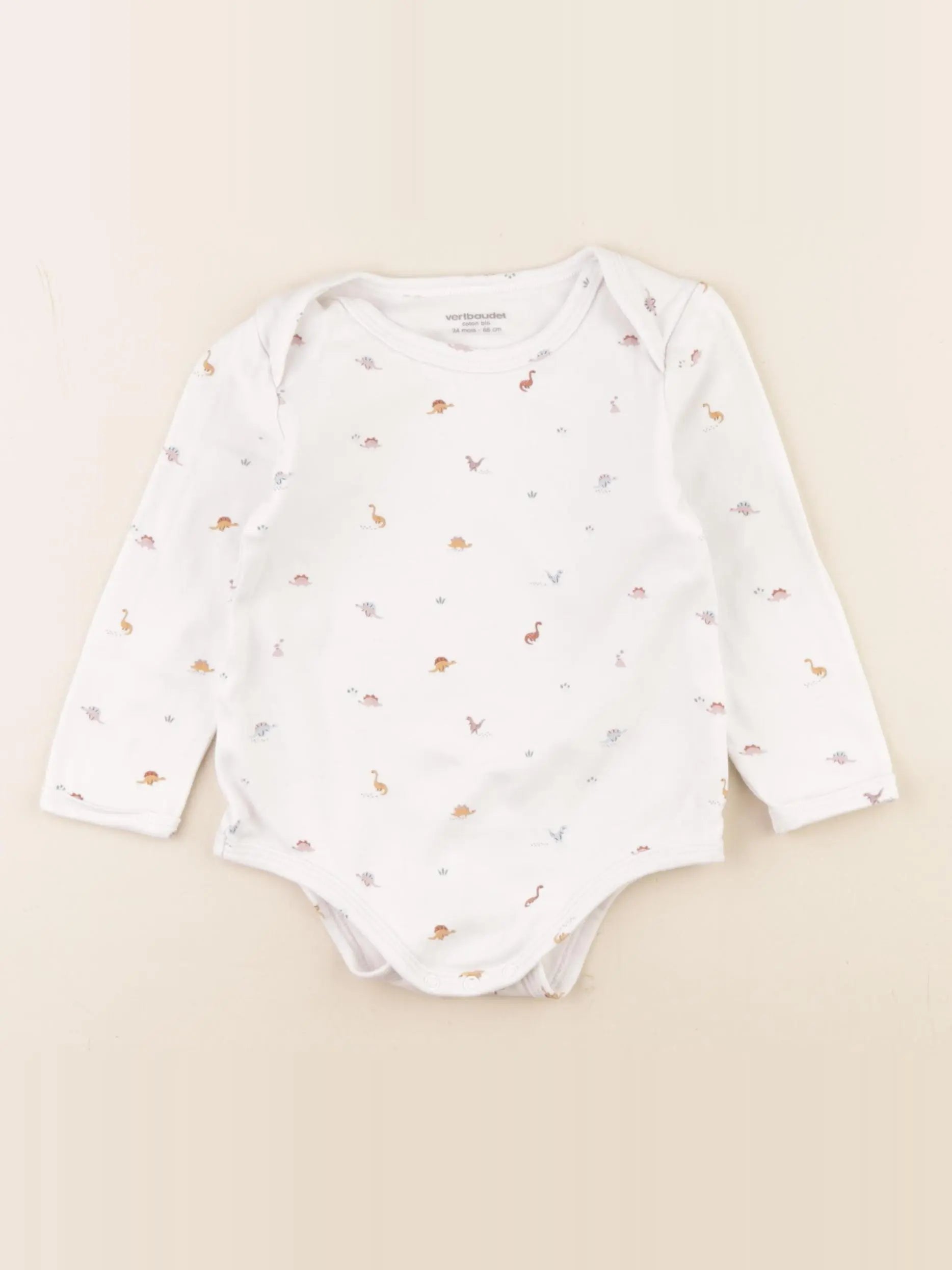 Vertbaudet - body blanc - 24 mois