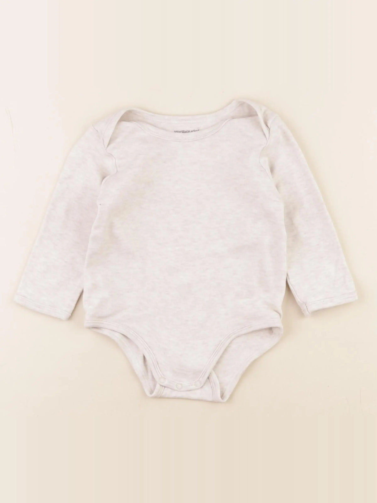 Vertbaudet - body marron - 18 mois
