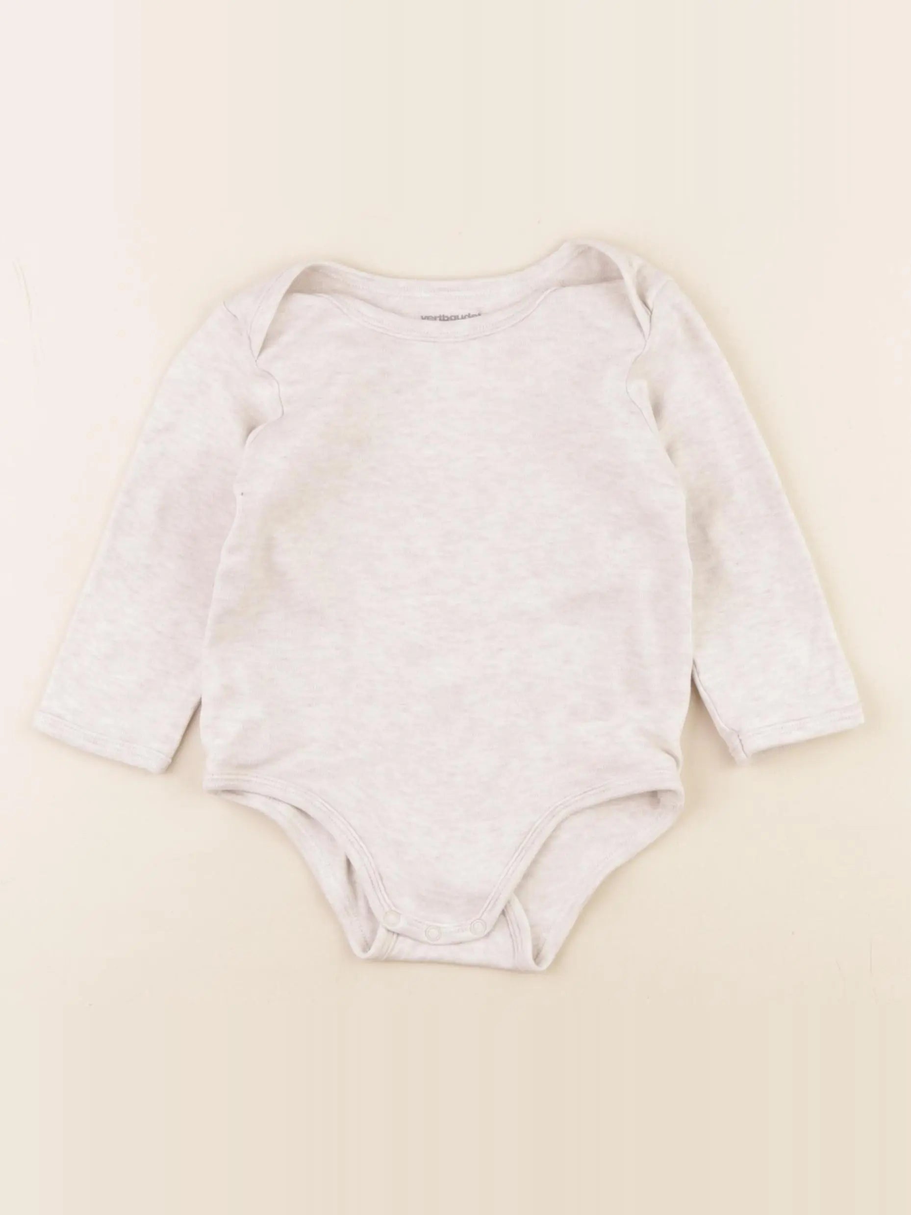 Vertbaudet - body marron - 18 mois
