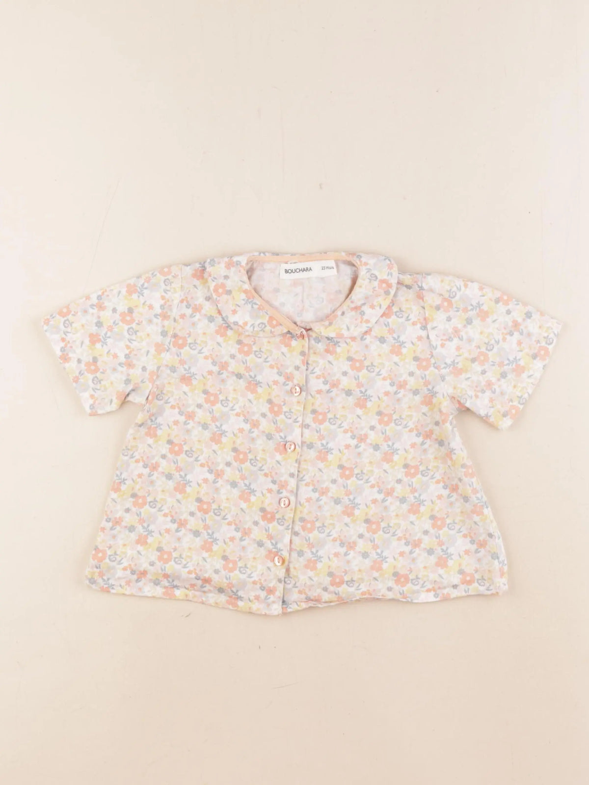 Bouchara - tee-shirt multicolore - 24 mois