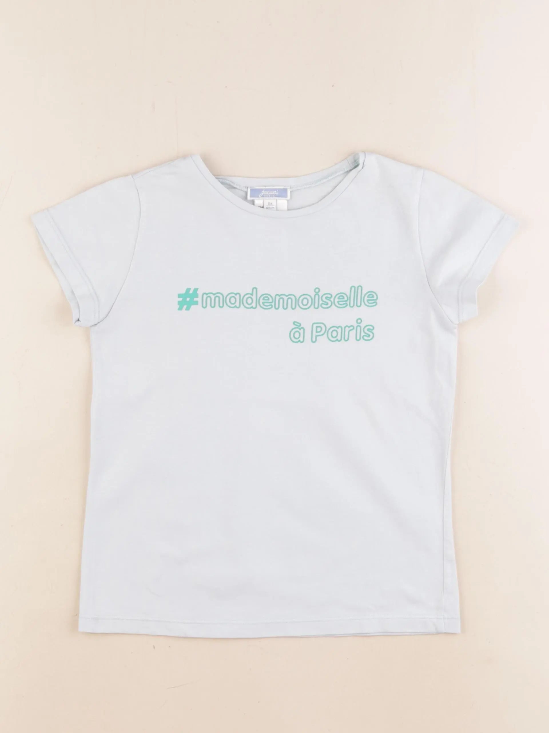 Jacadi - tee-shirt bleu - 8 ans