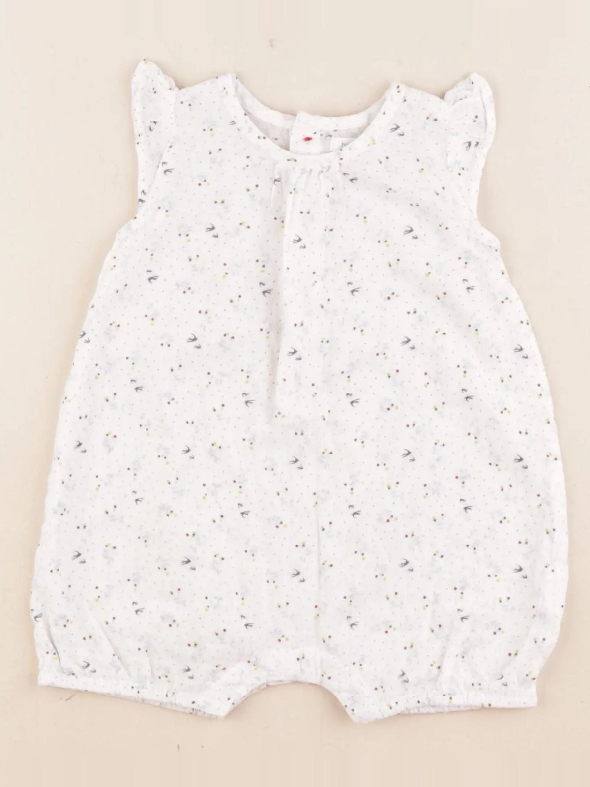 Boutchou - combinaison blanc - 3 mois
