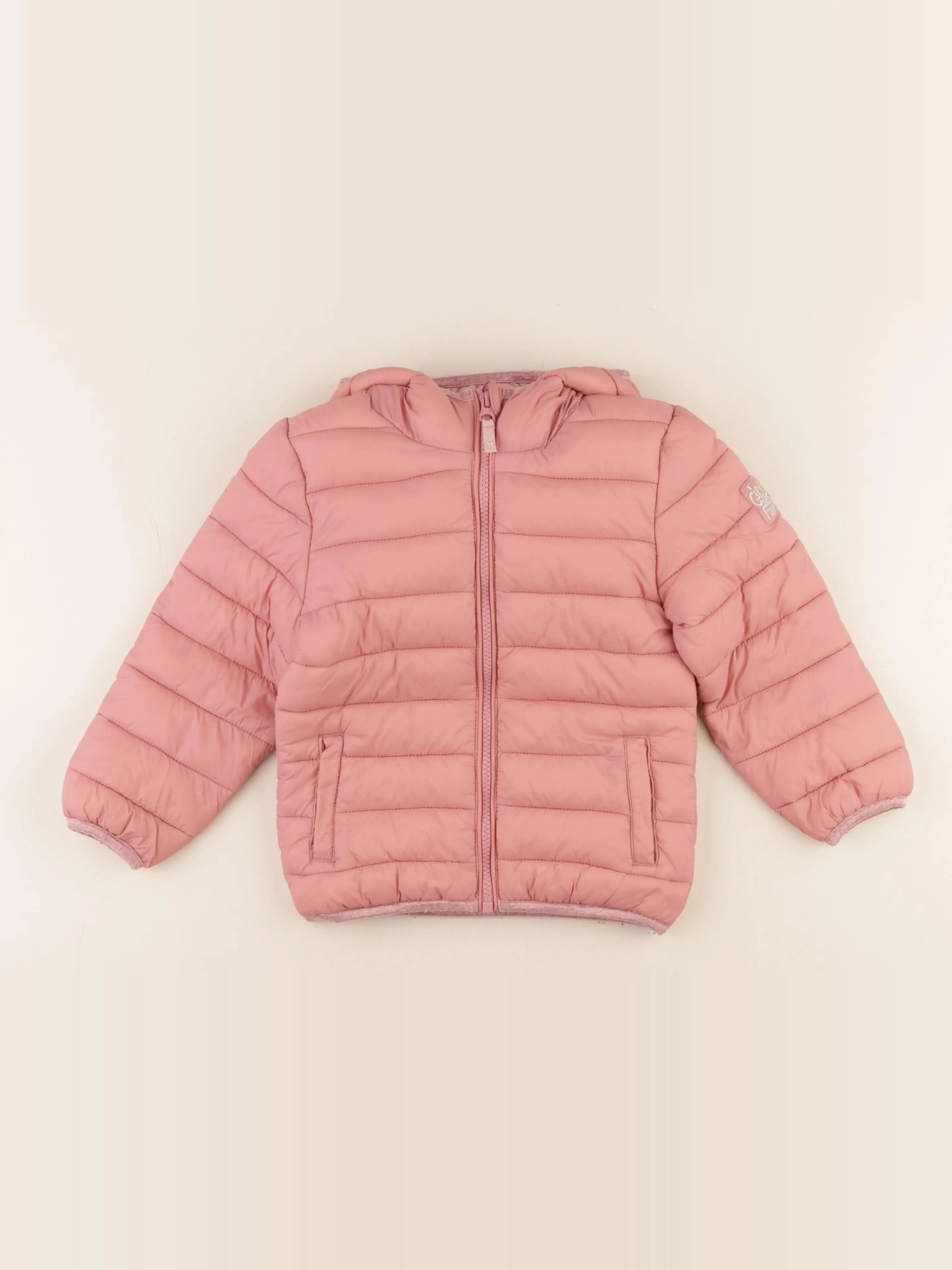 Tape à l'oeil - doudoune rose - 4 ans