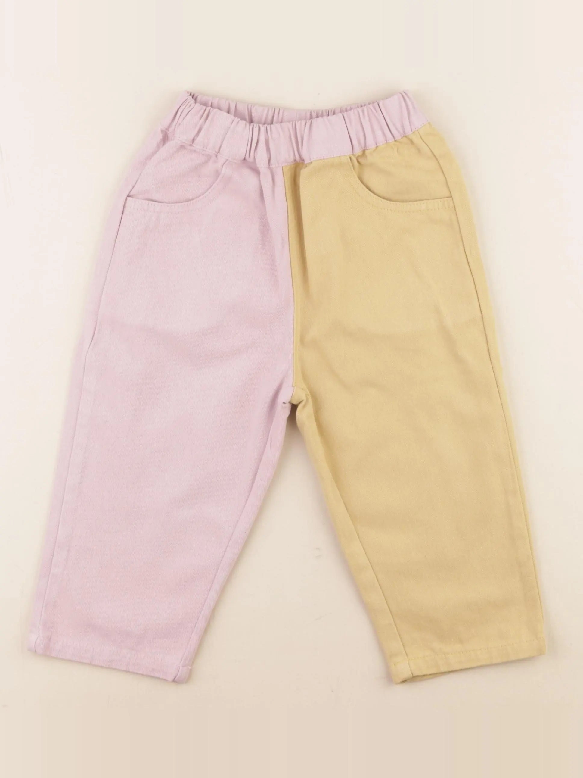 Gamin gamine - pantalon multicolore - 2 ans