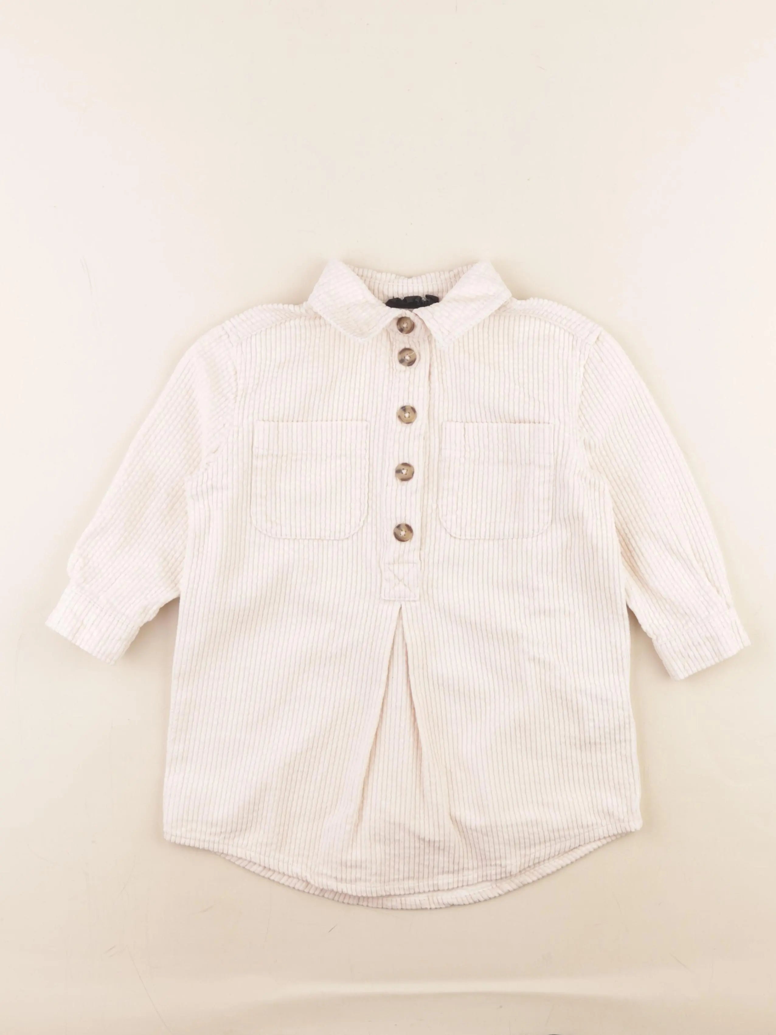Monoprix - robe blanc - 3 ans