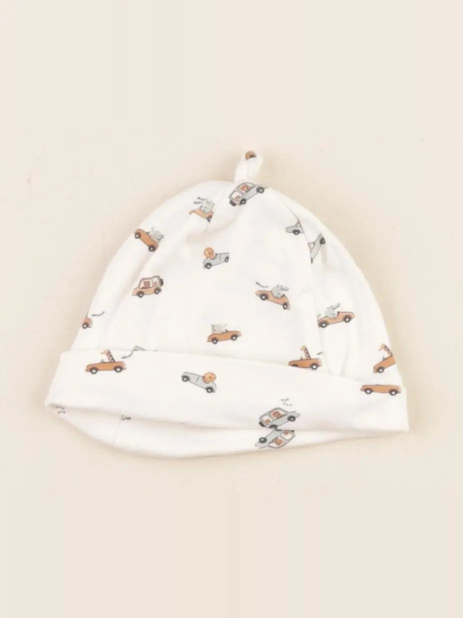 Vertbaudet - bonnet multicolore - 0/3 mois
