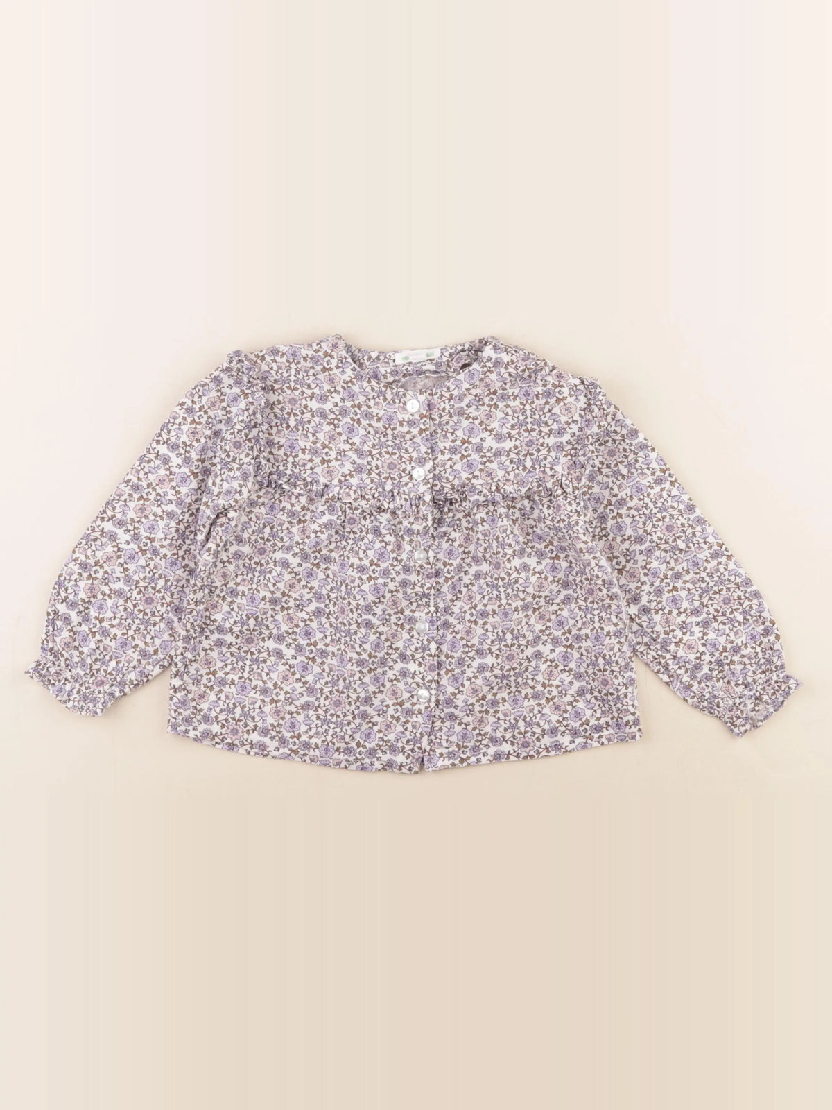 Vertbaudet - blouse violet - 3 ans