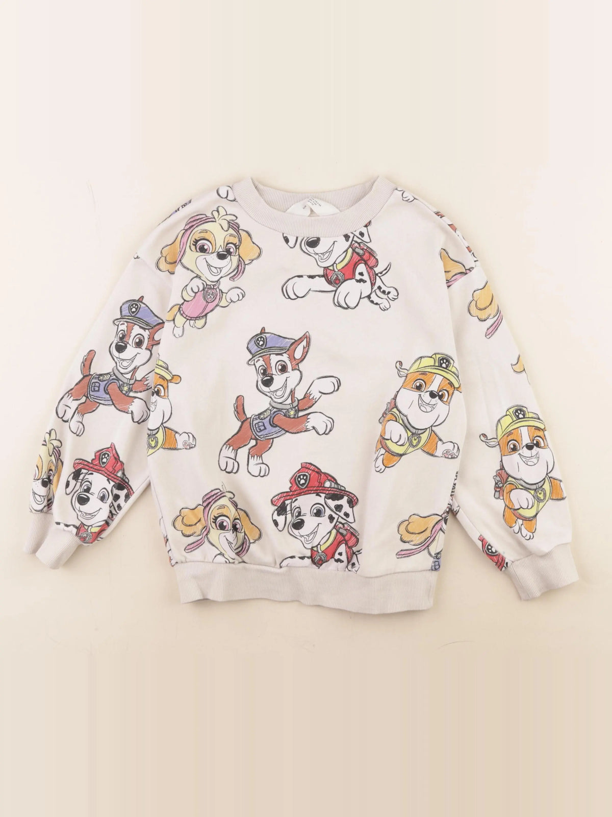H&M - sweat multicolore - 4/6 ans