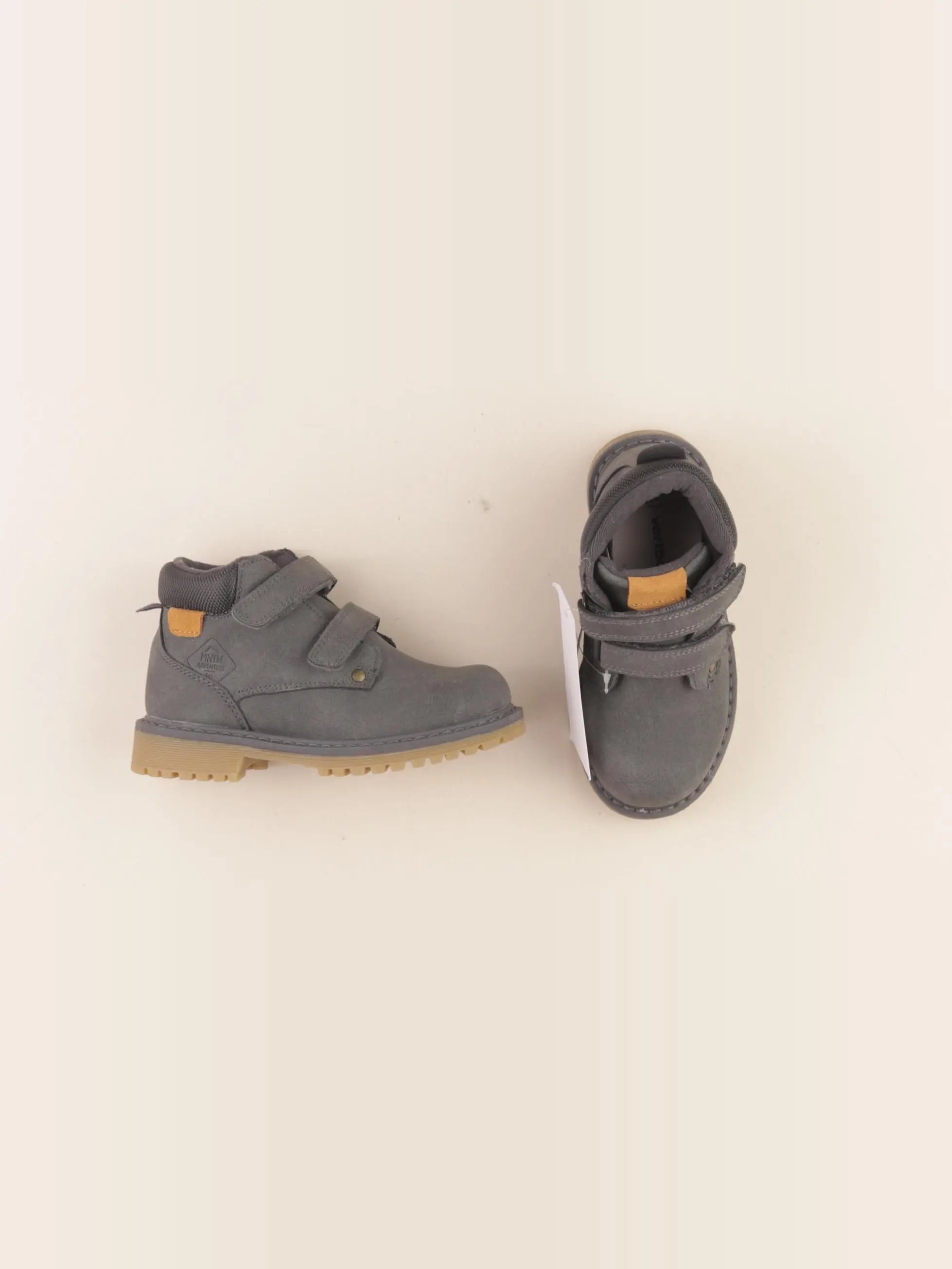 Vertbaudet - baskets gris - pointure 27