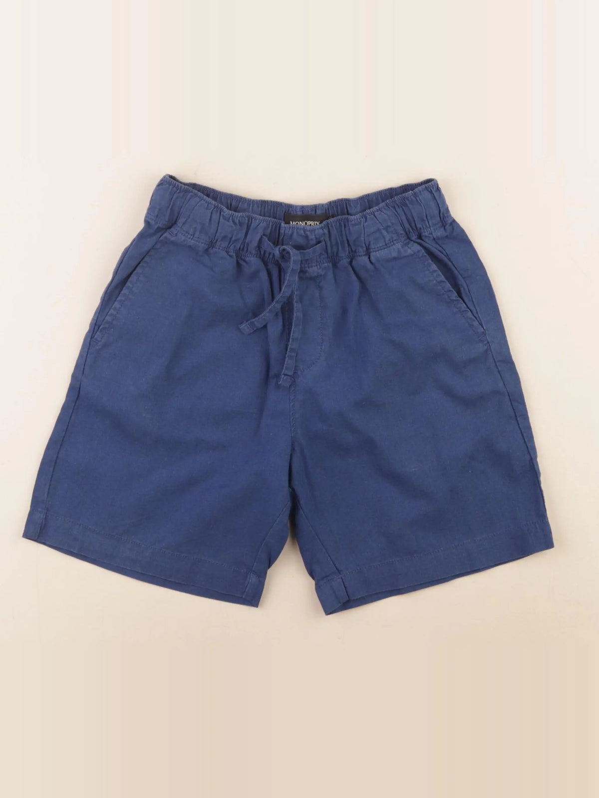 Monoprix - short bleu - 6 ans